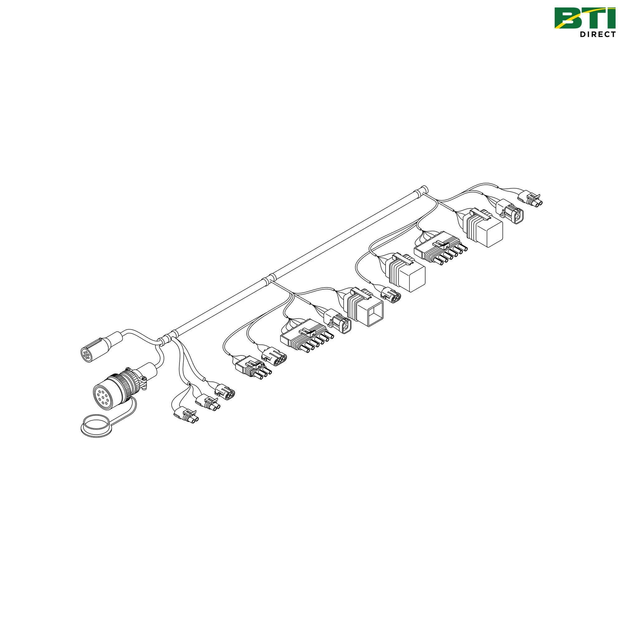 AA68677: Three Tank Backbone Wiring Harness