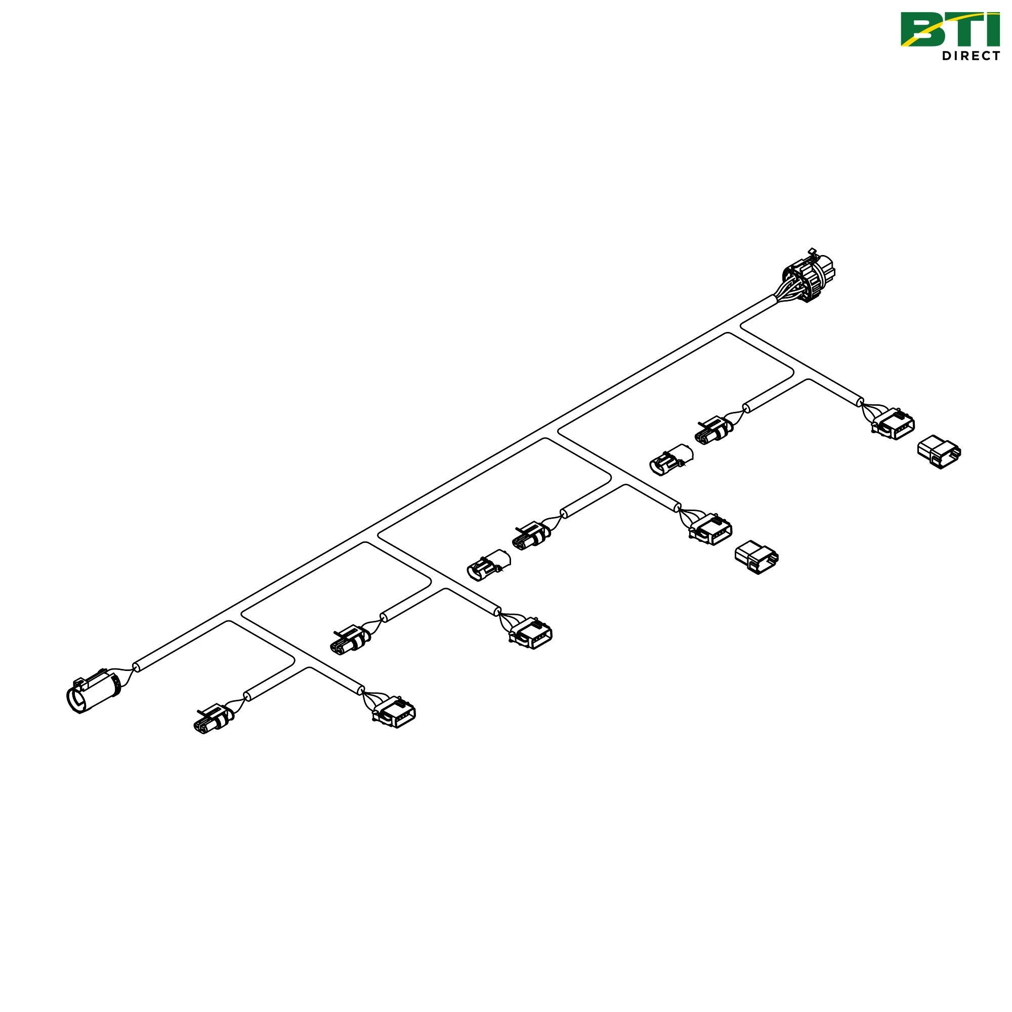 AA69068: All Run Seed Blockage Wiring Harness