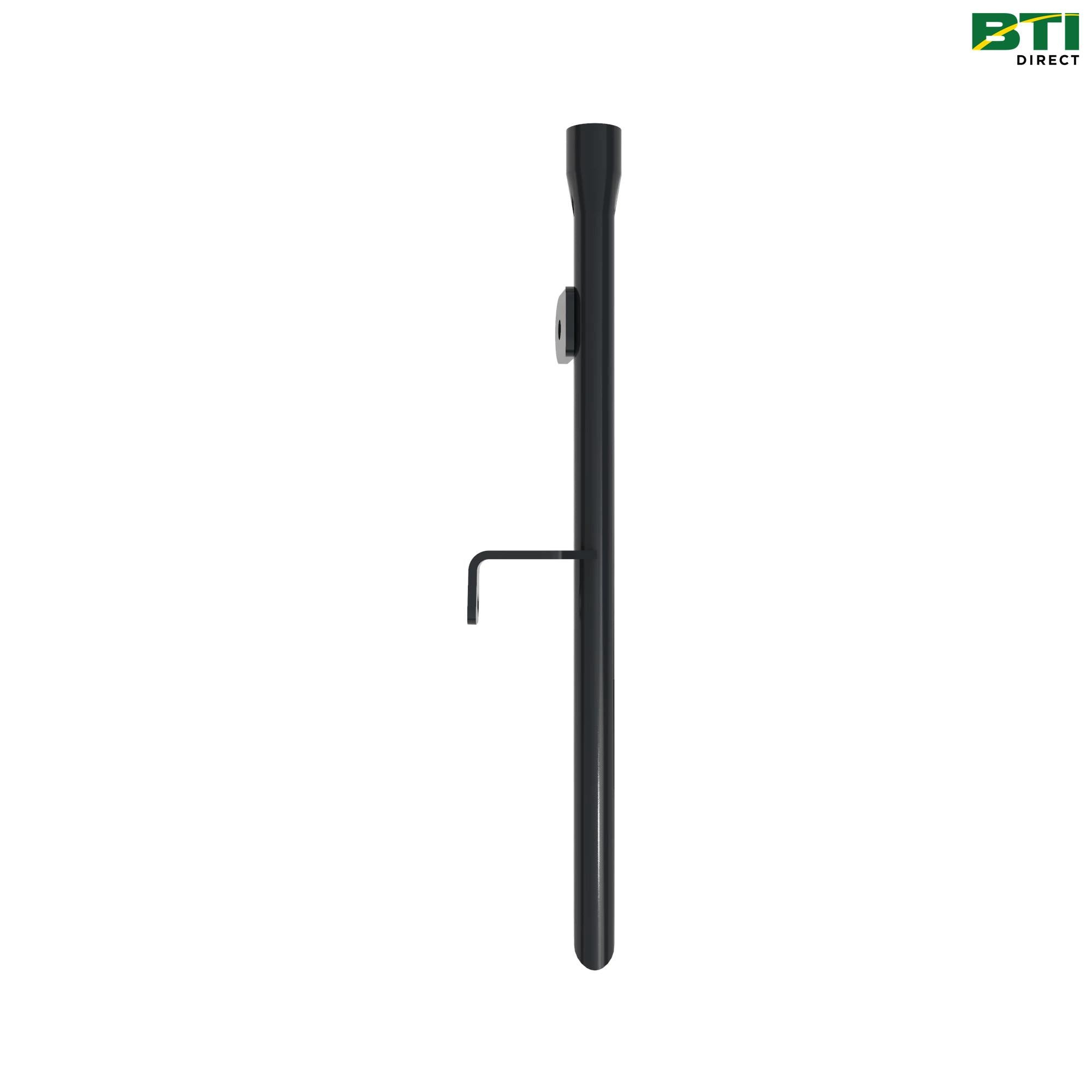 AA92807: Dry Fertilizer Placement Opener Tube, Left Side