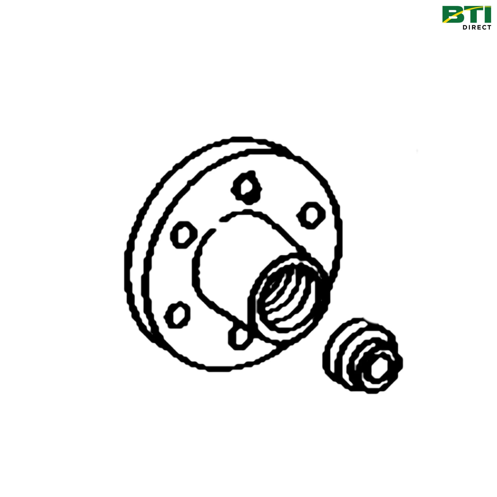 AB18494: Disk Hub and Bearing Assembly