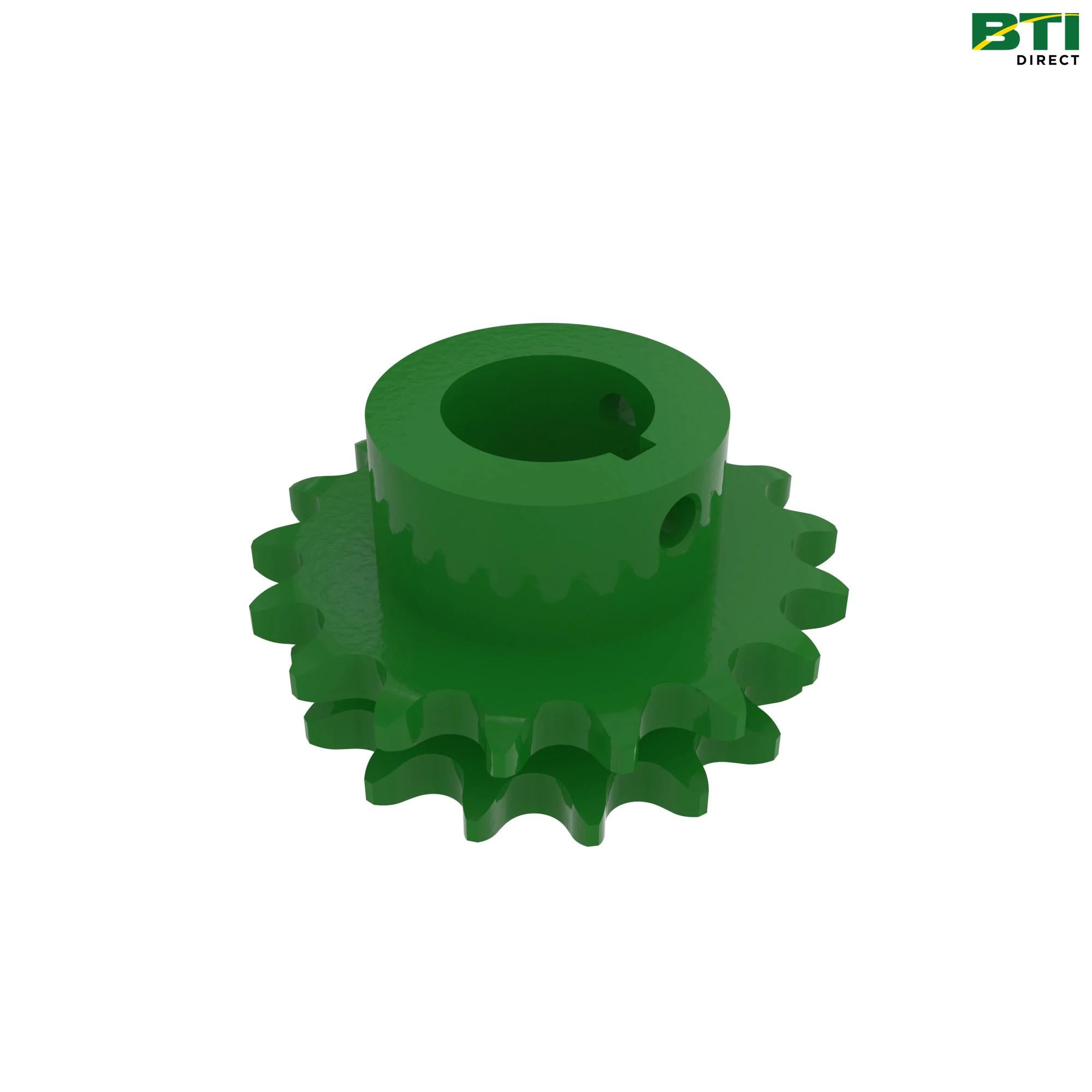 AE43471: Right Side Cross Shaft Double Chain Sprocket