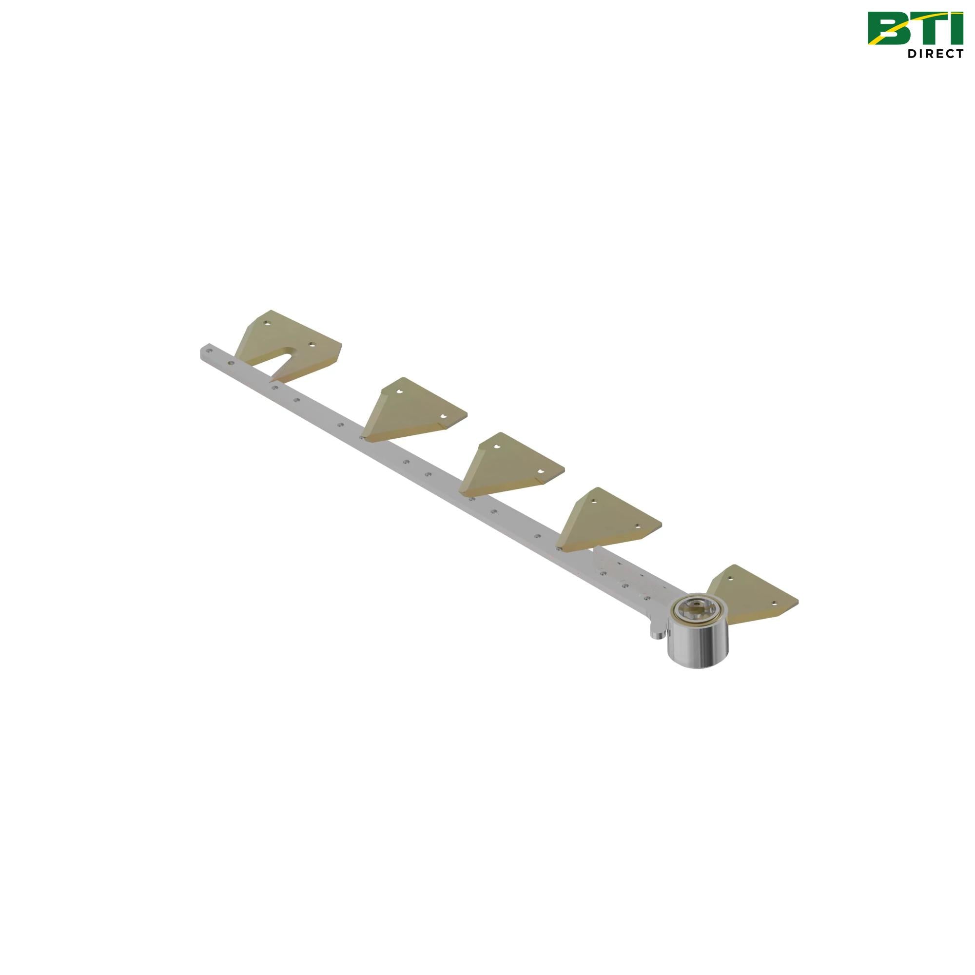 AE49261: Left Side Overserrated Cutterbar, 14 Feet