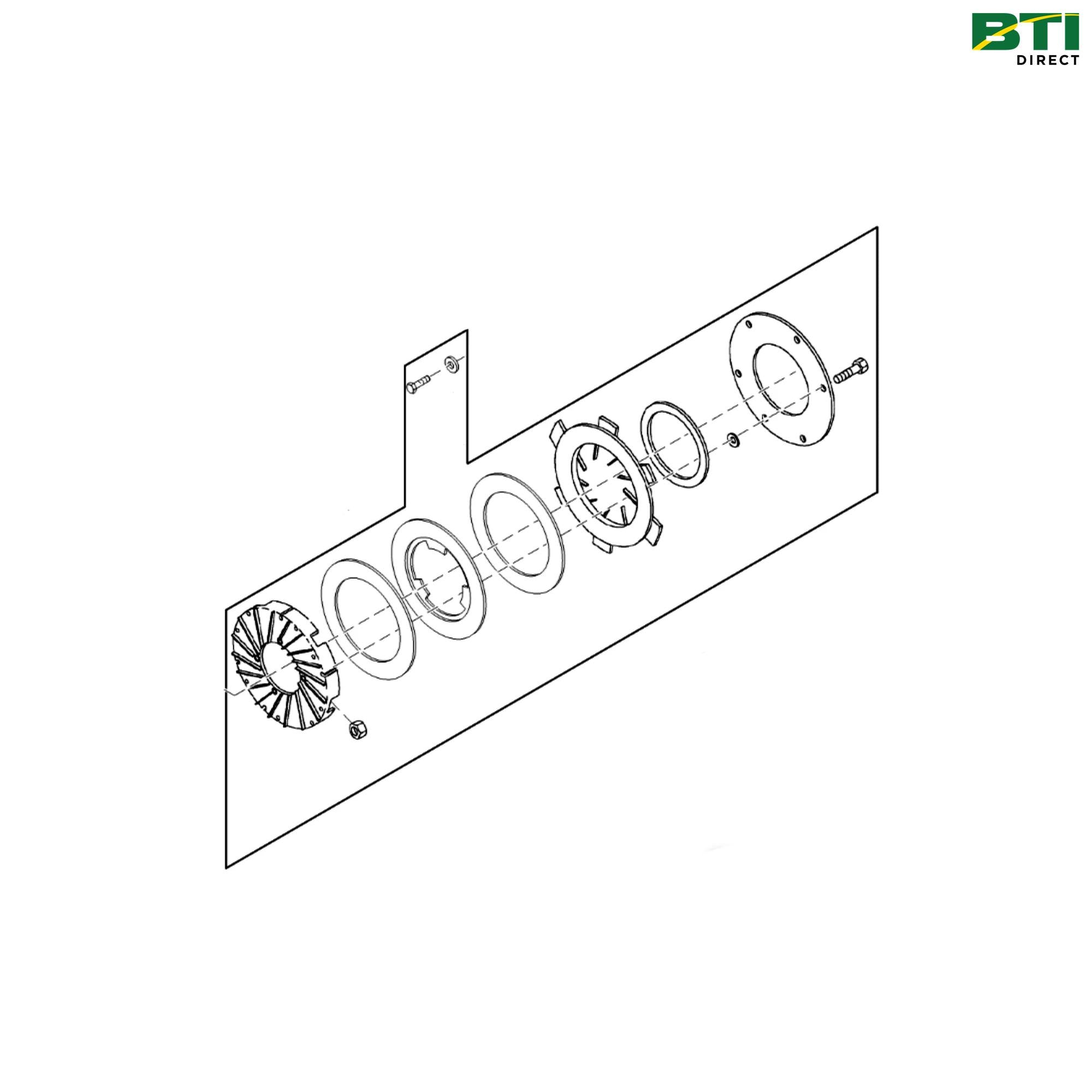 AE58932: Rear Driveline Slip Clutch