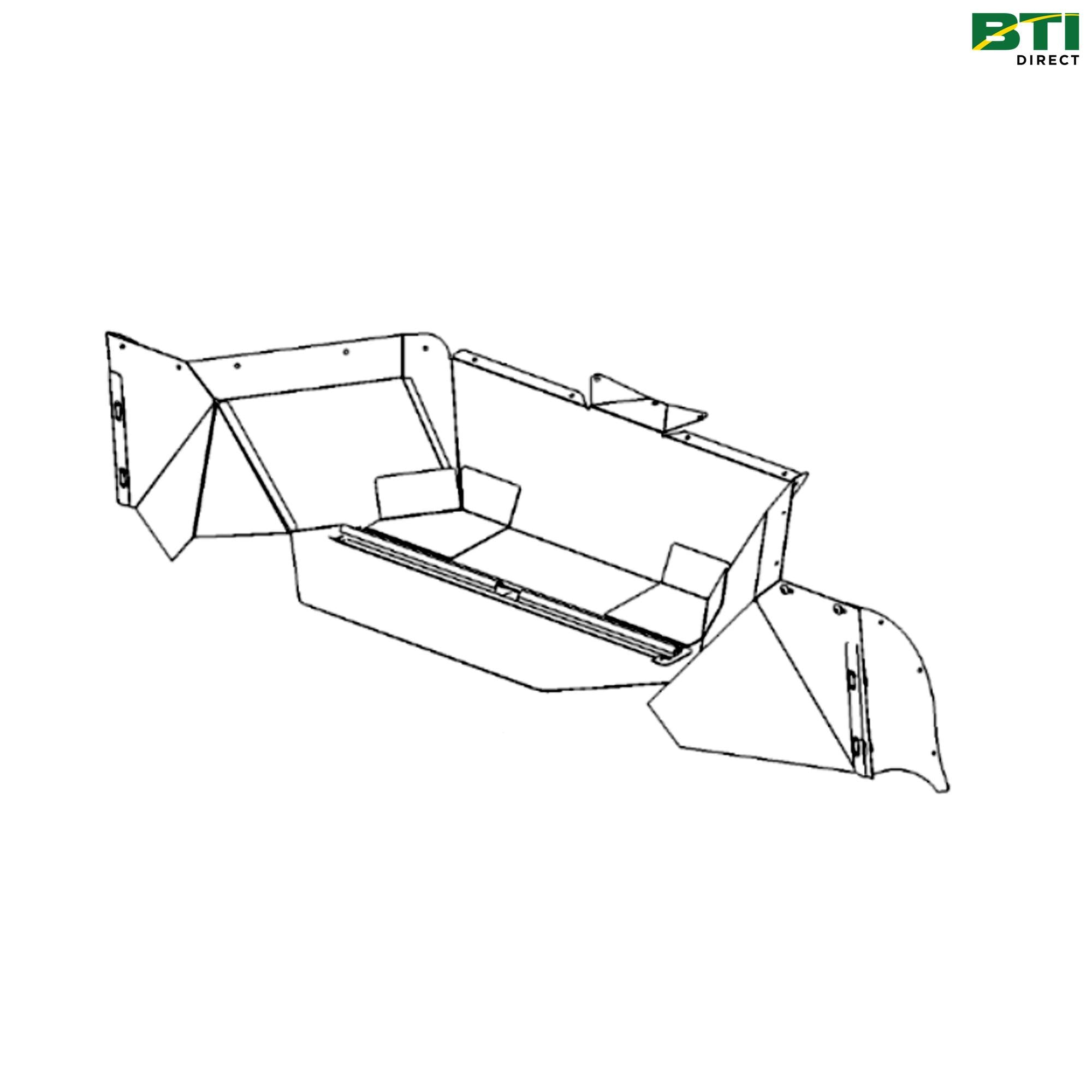 AFH215778: Windrow Shield Stop
