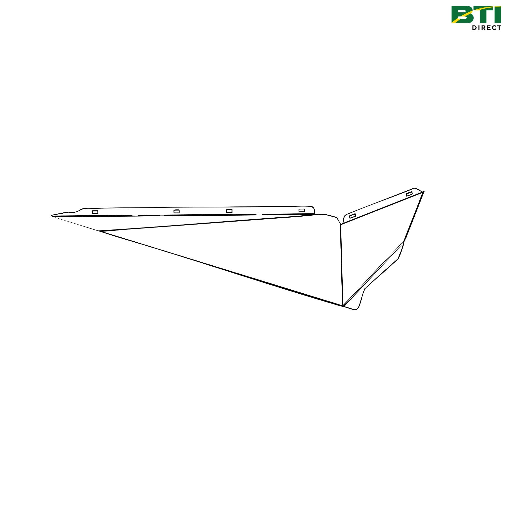 AFH218699: Right Side Draper Wide Deflector