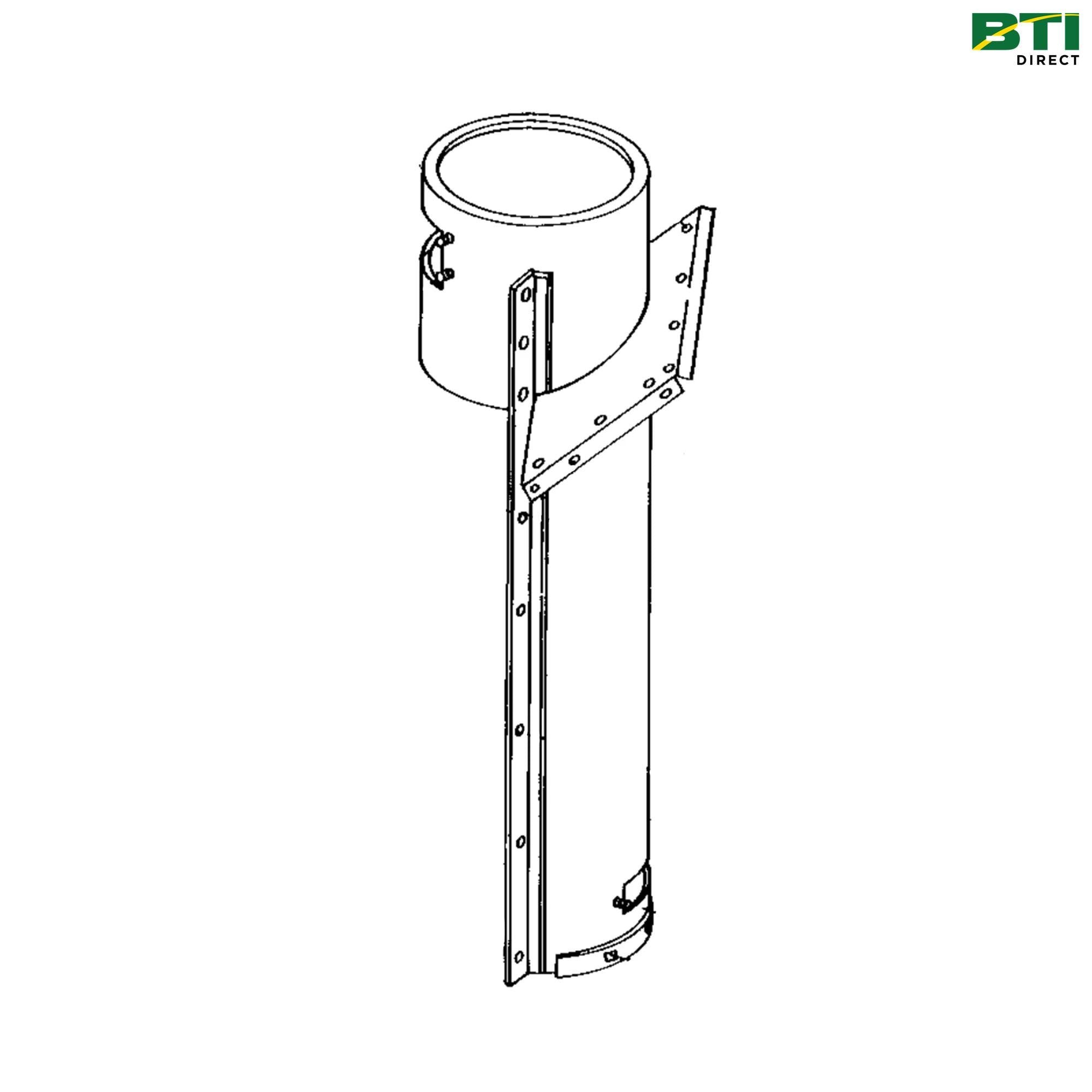 AH111469: Lower Vertical Auger Housing