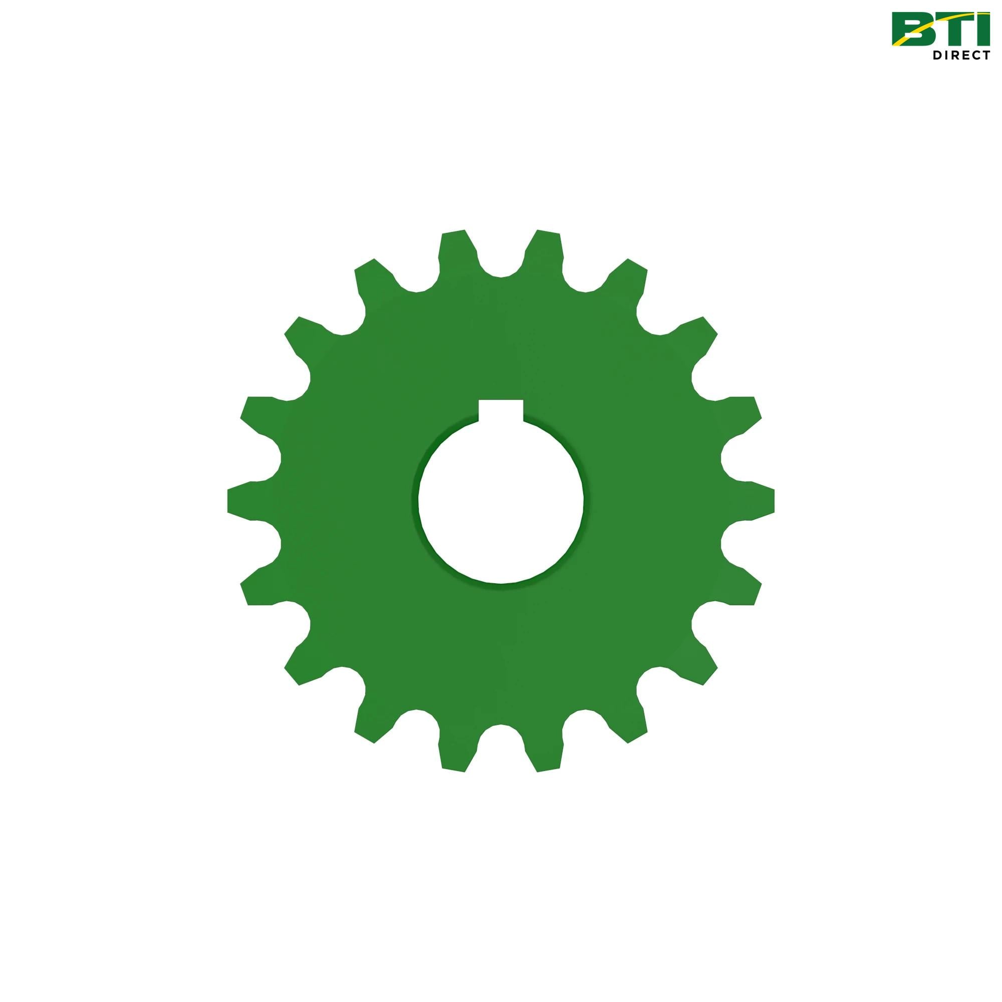 AH121047: Lower Tailing Elevator Auger Drive Chain Sprocket