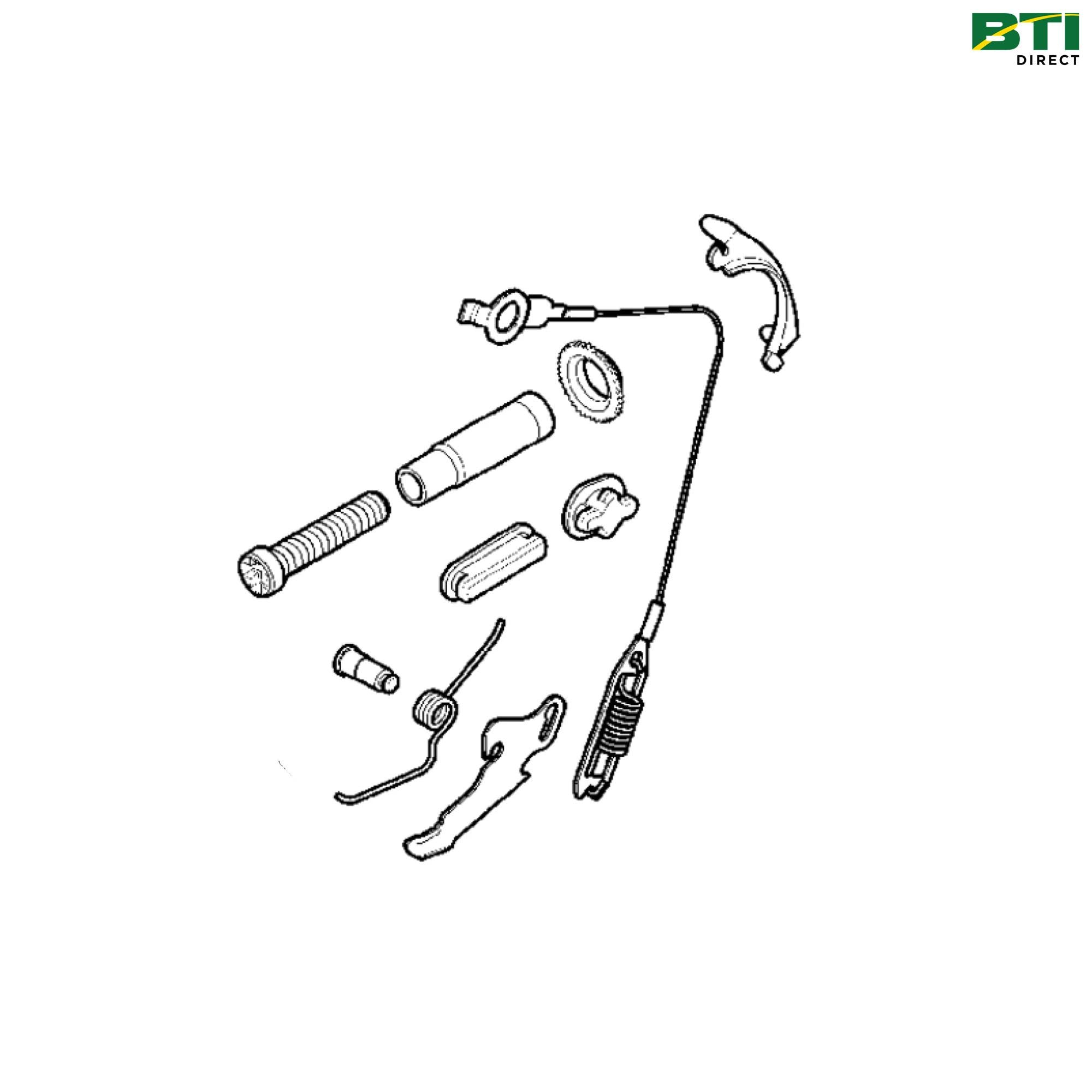 AH131054: Right Side Brake Adjuster Kit