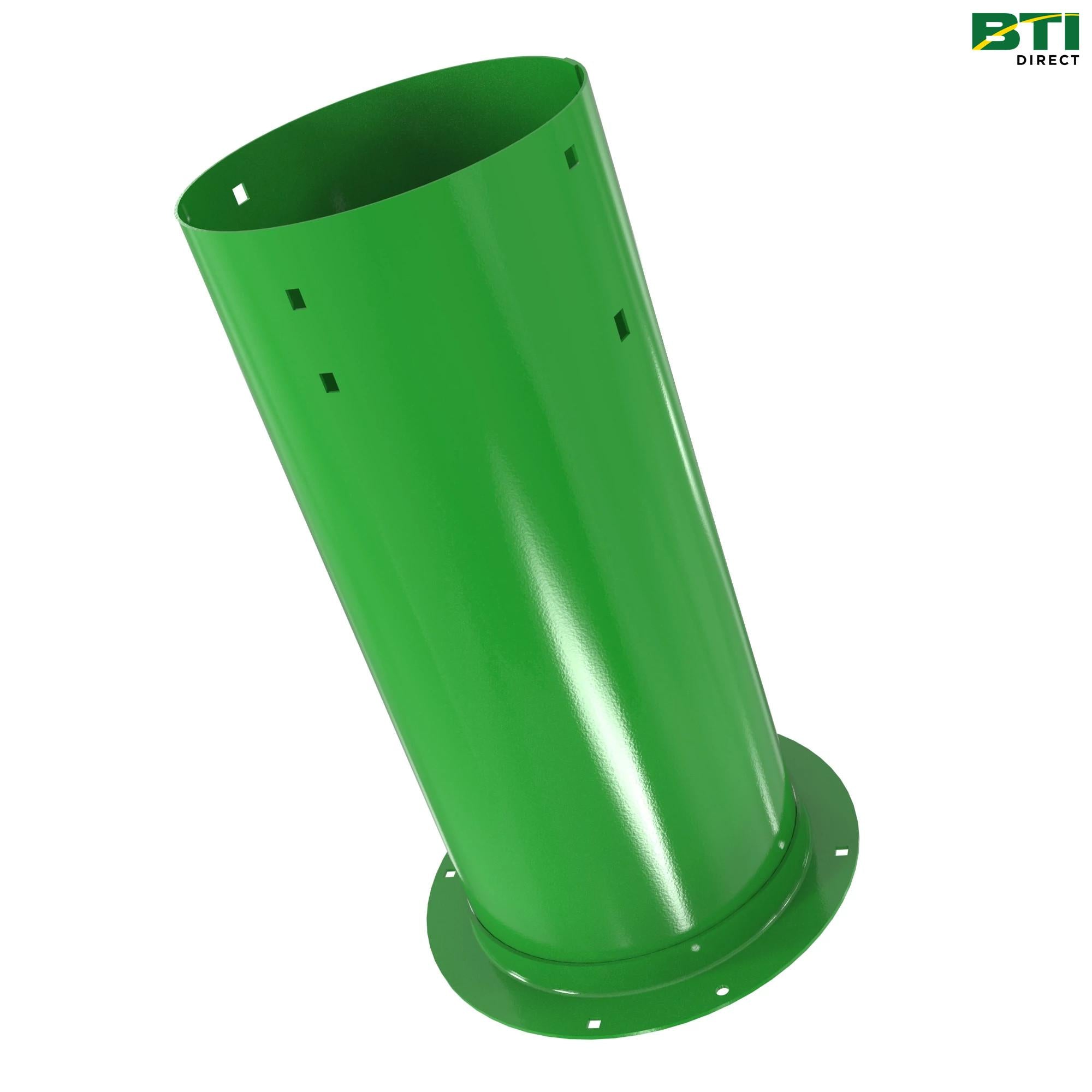 AH135563: Upper Clean Grain Loading Auger Housing