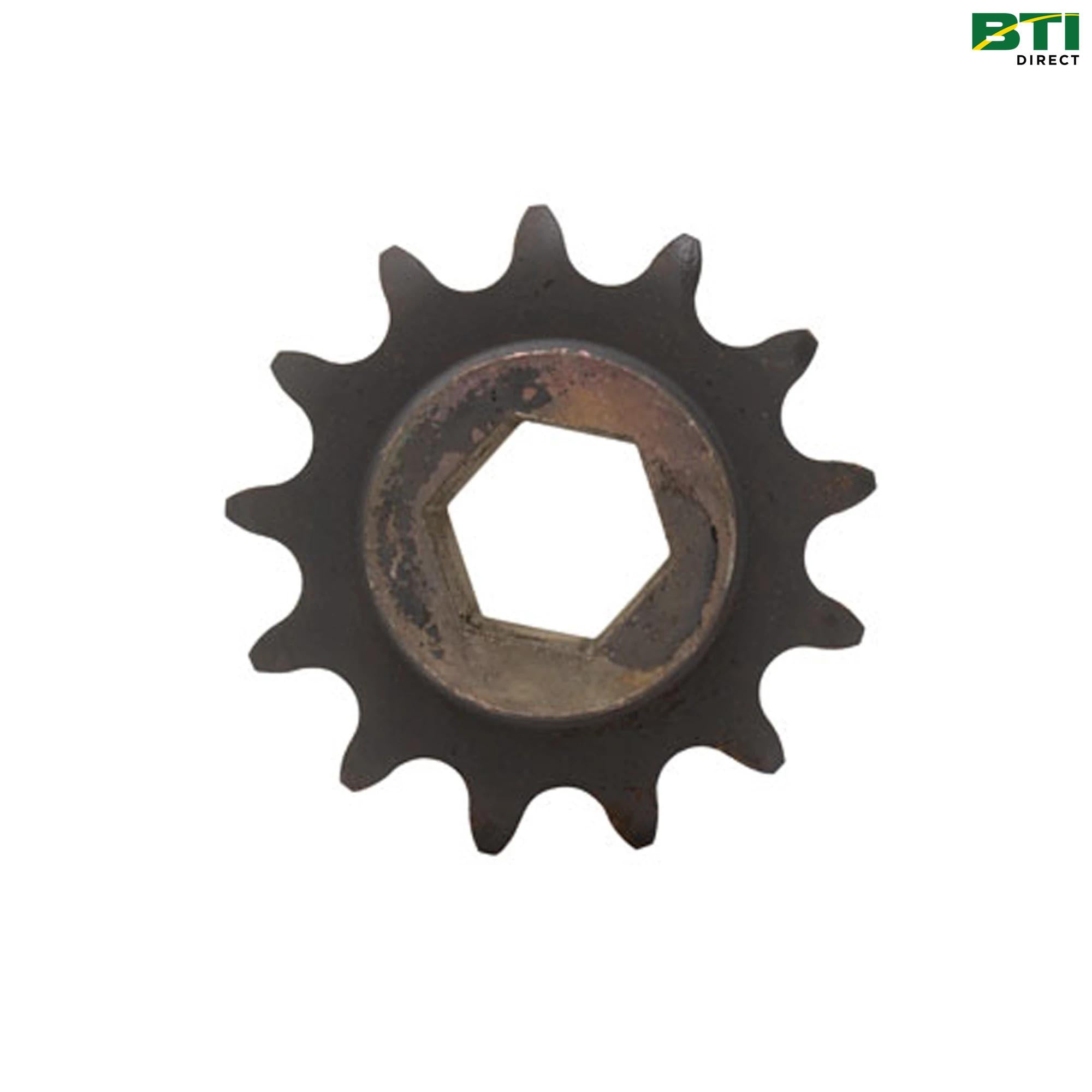 AH138180: Auger Drive Chain Sprocket, 13 Tooth