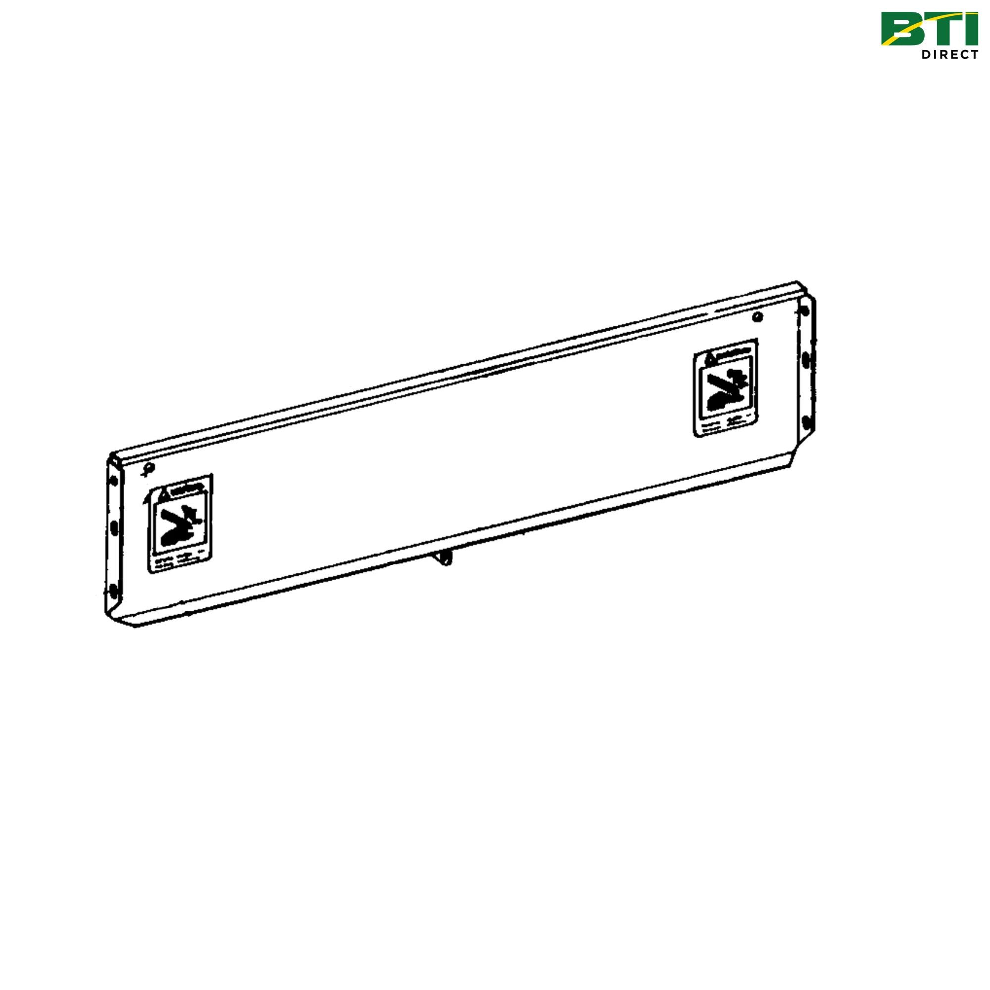 AH139790: Rear Straw Chopper Sheet