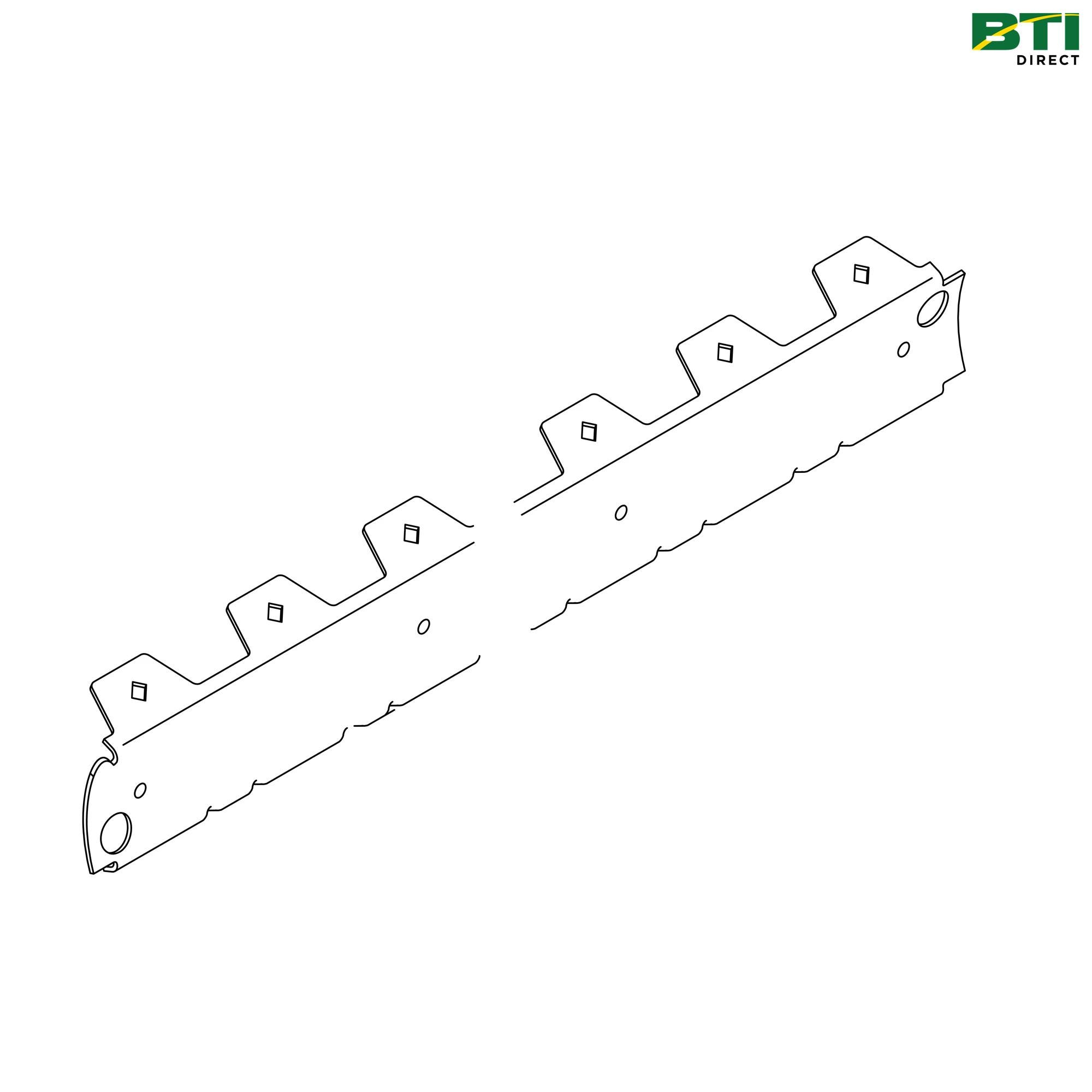 AH168089: Assembly Splitter Wing Frame