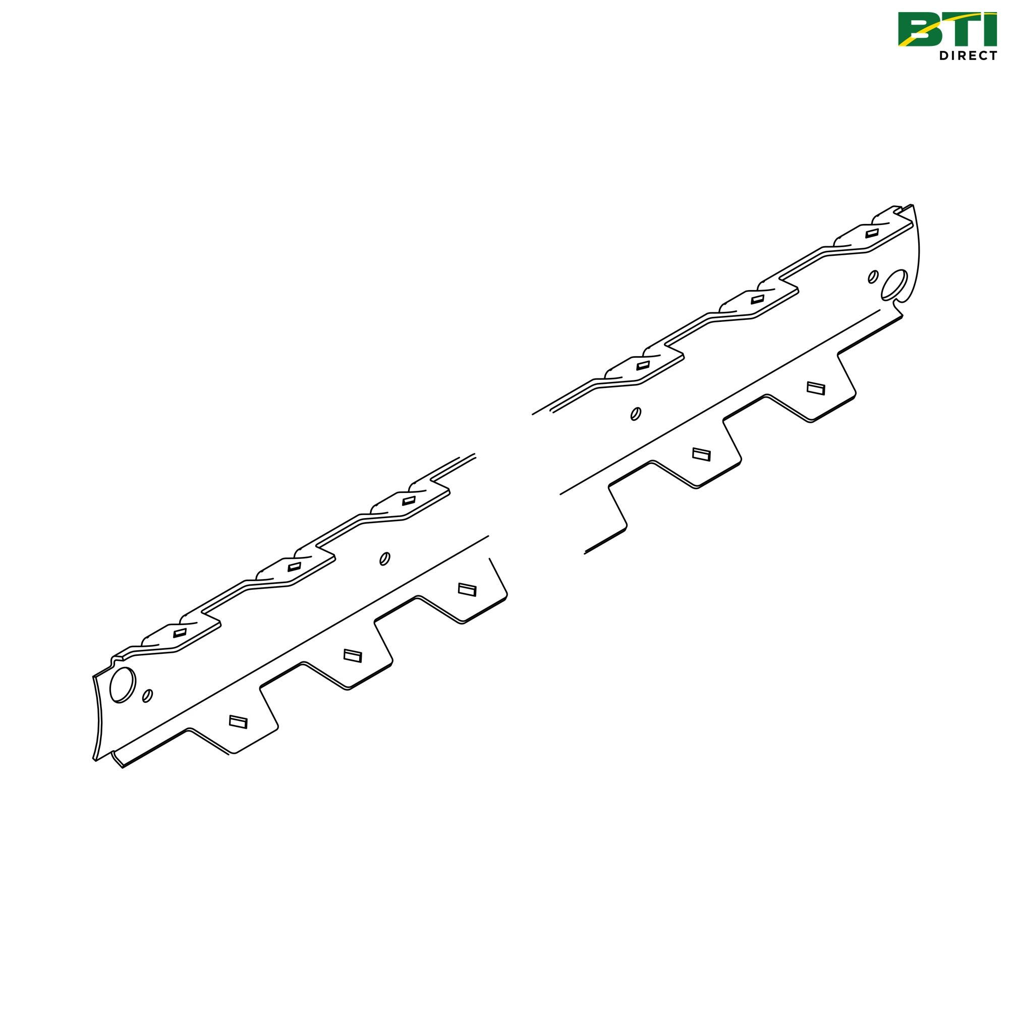 AH168090: Assembly Splitter Wing Frame