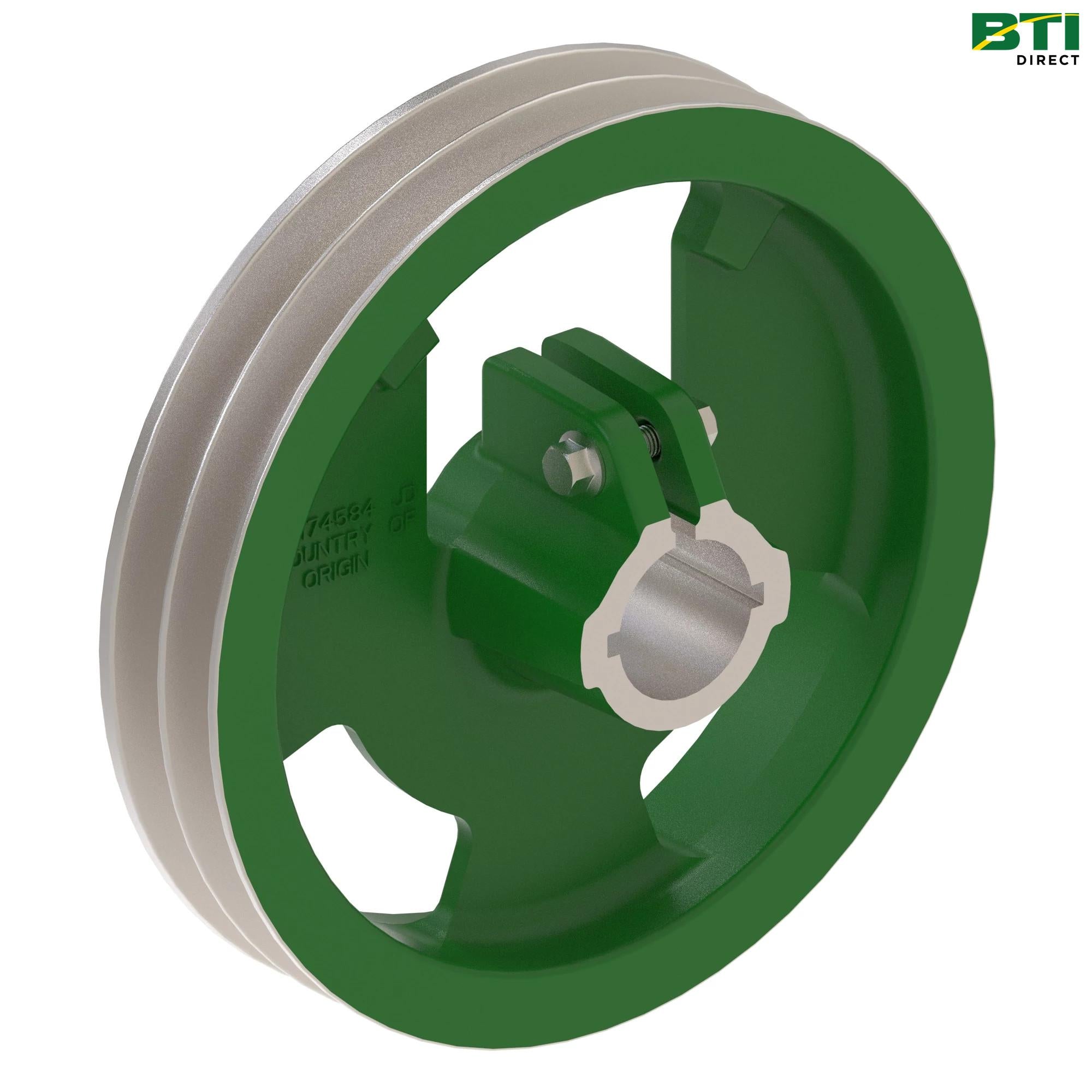 AH168588: Front Drive Pulley