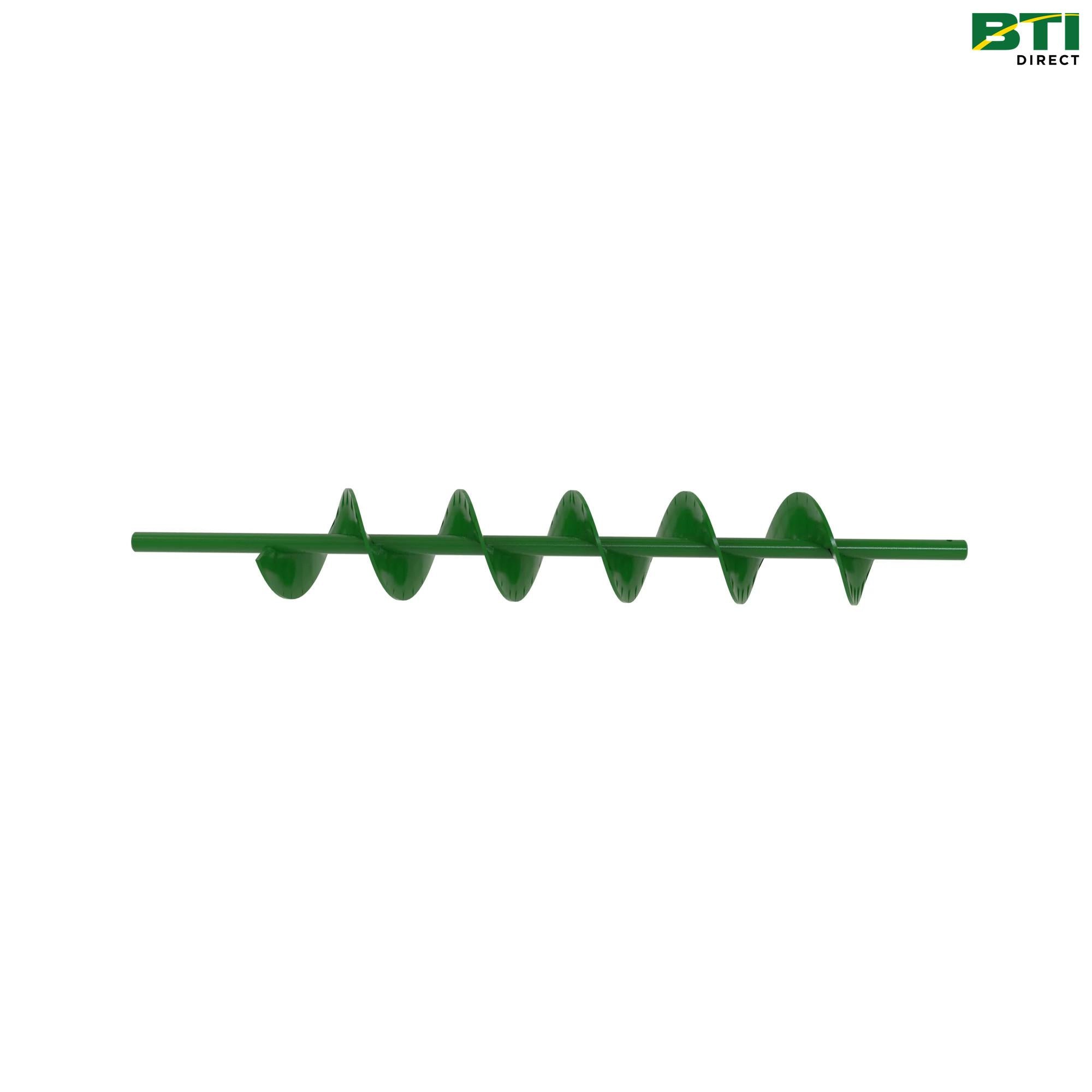 AH169621: Right Side Edible Beans Auger Assembly