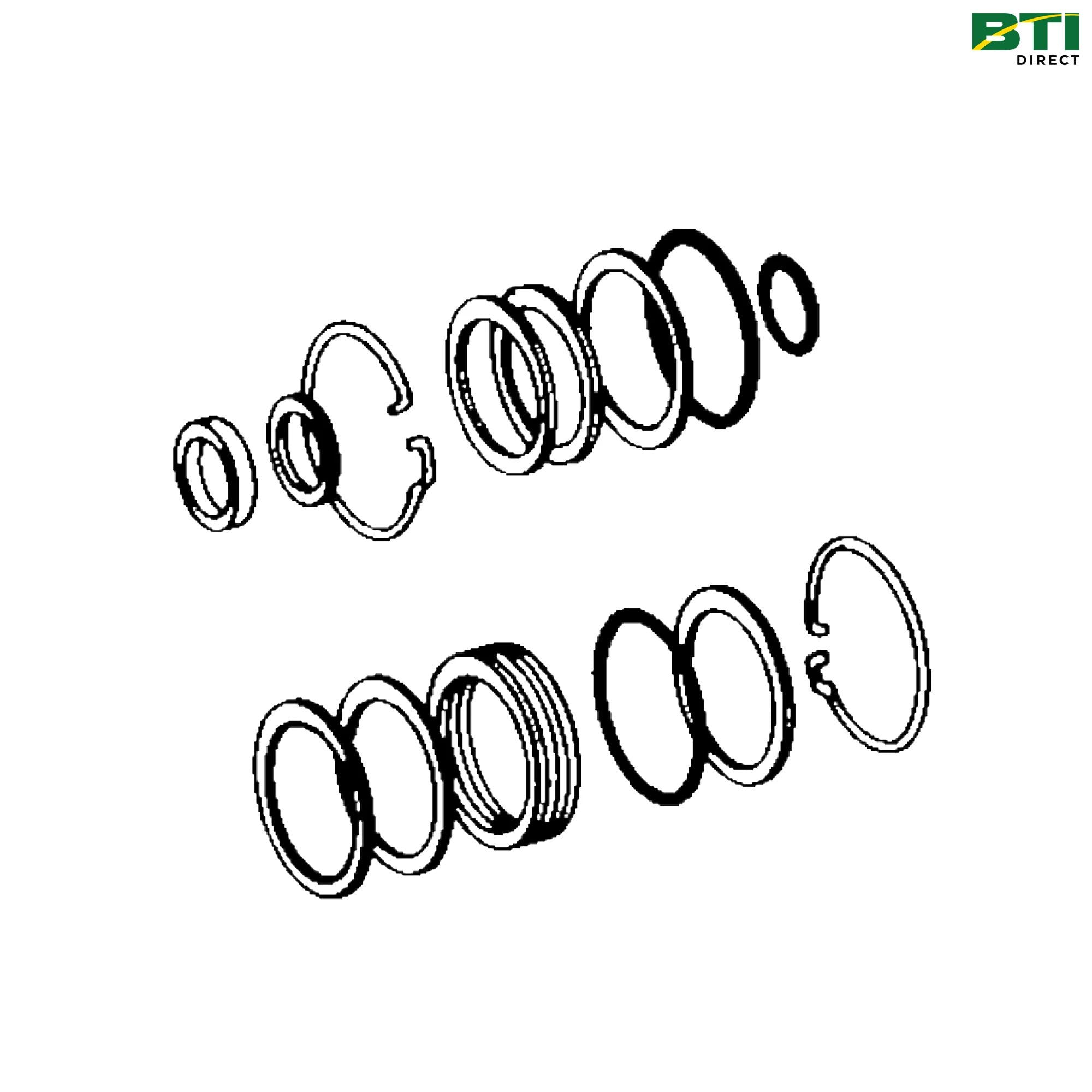 AH176569: Hydraulic Cylinder Rod Seal Kit