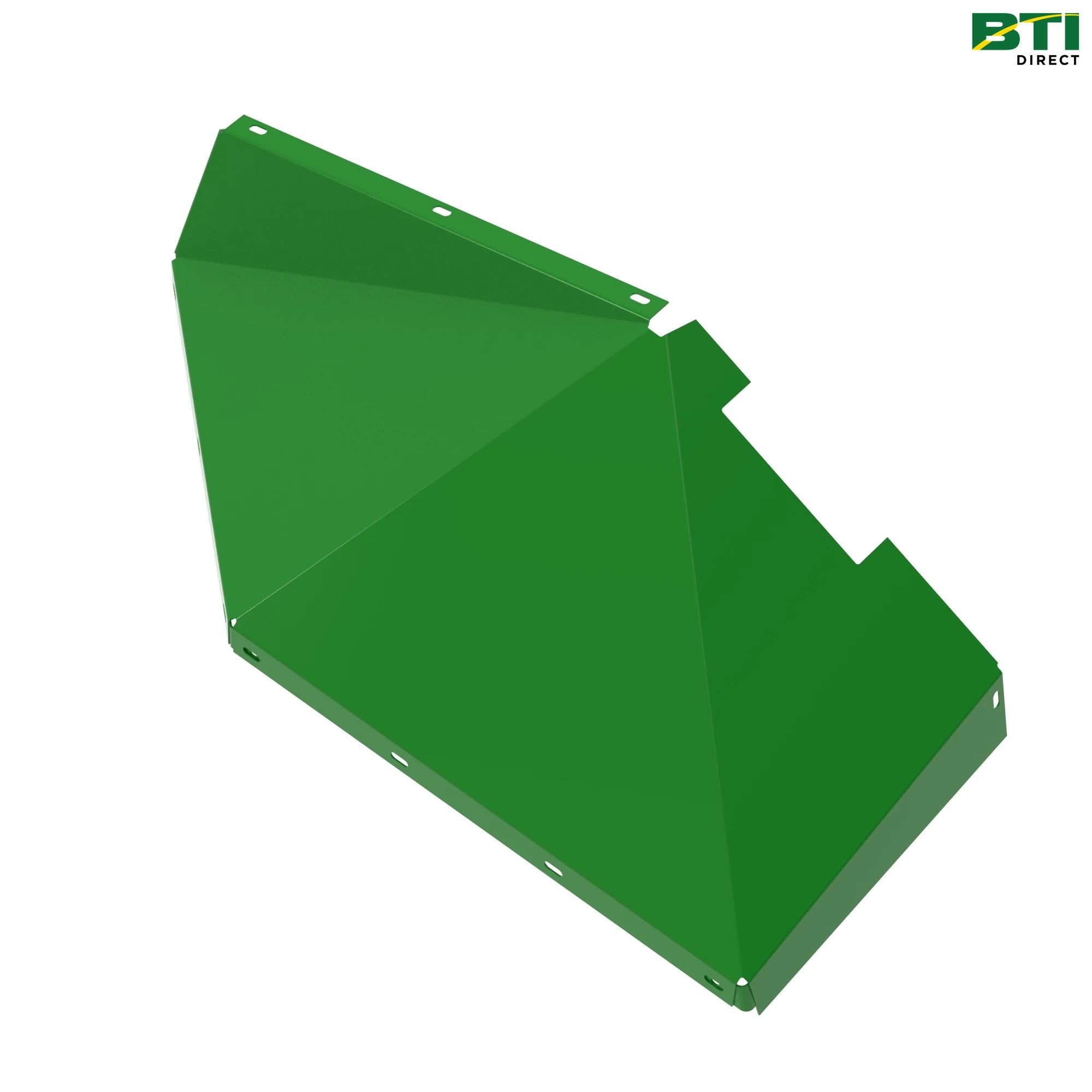 AH205342: Straw Spreader Shield, Left Side