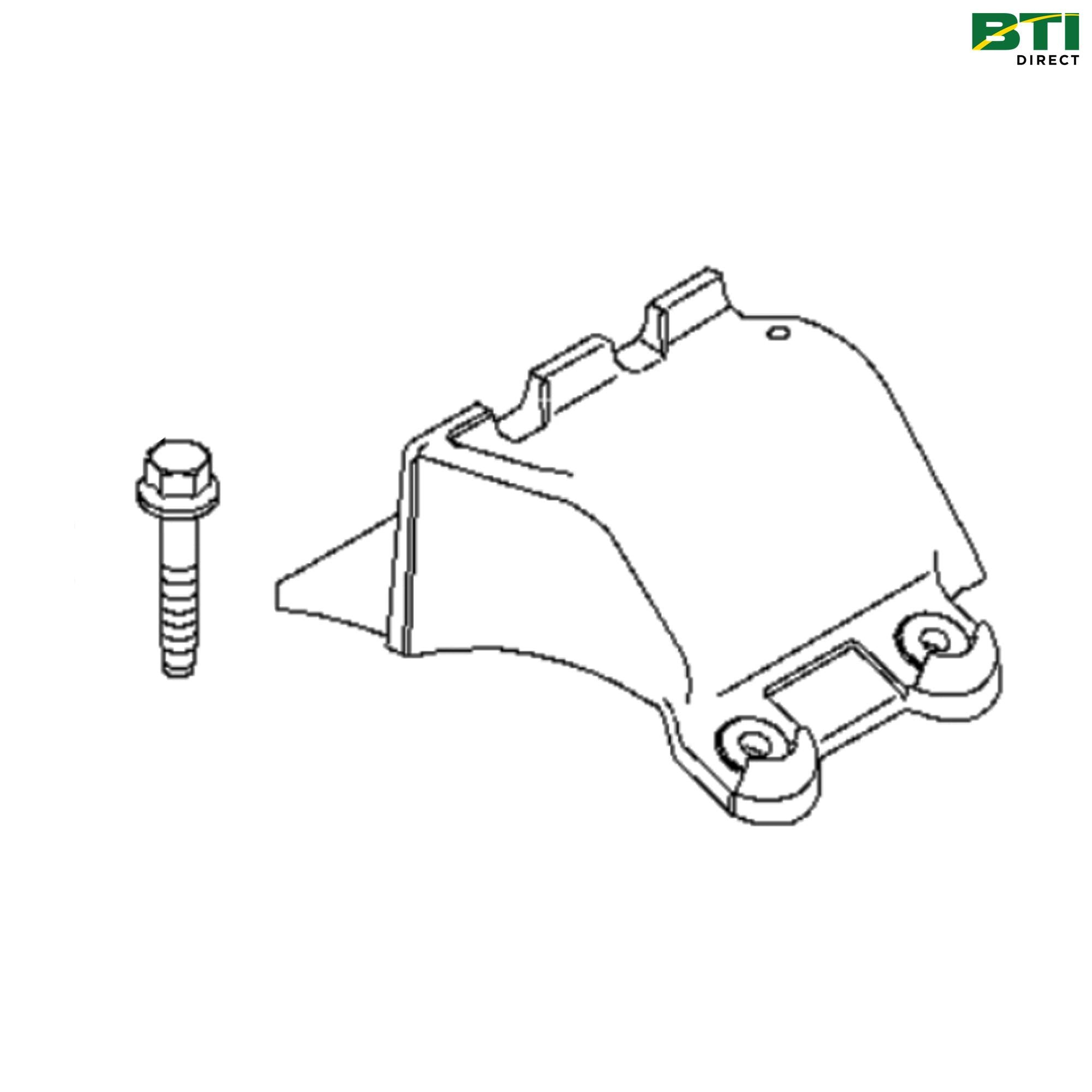 AH209119: High-Wear Smooth Rice Threshing Element