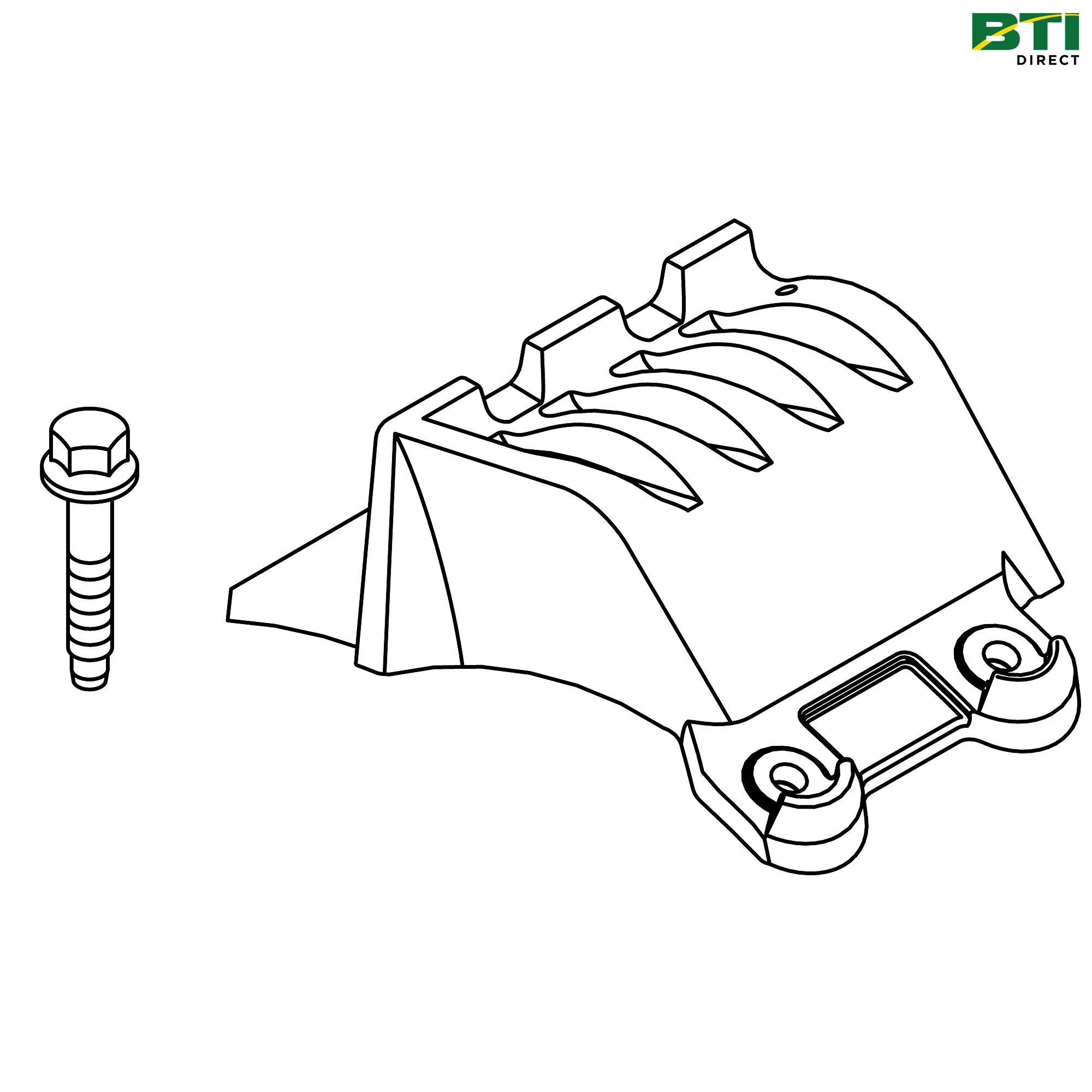 AH219773: High-Wear Rifled Separator Cone Threshing Kit
