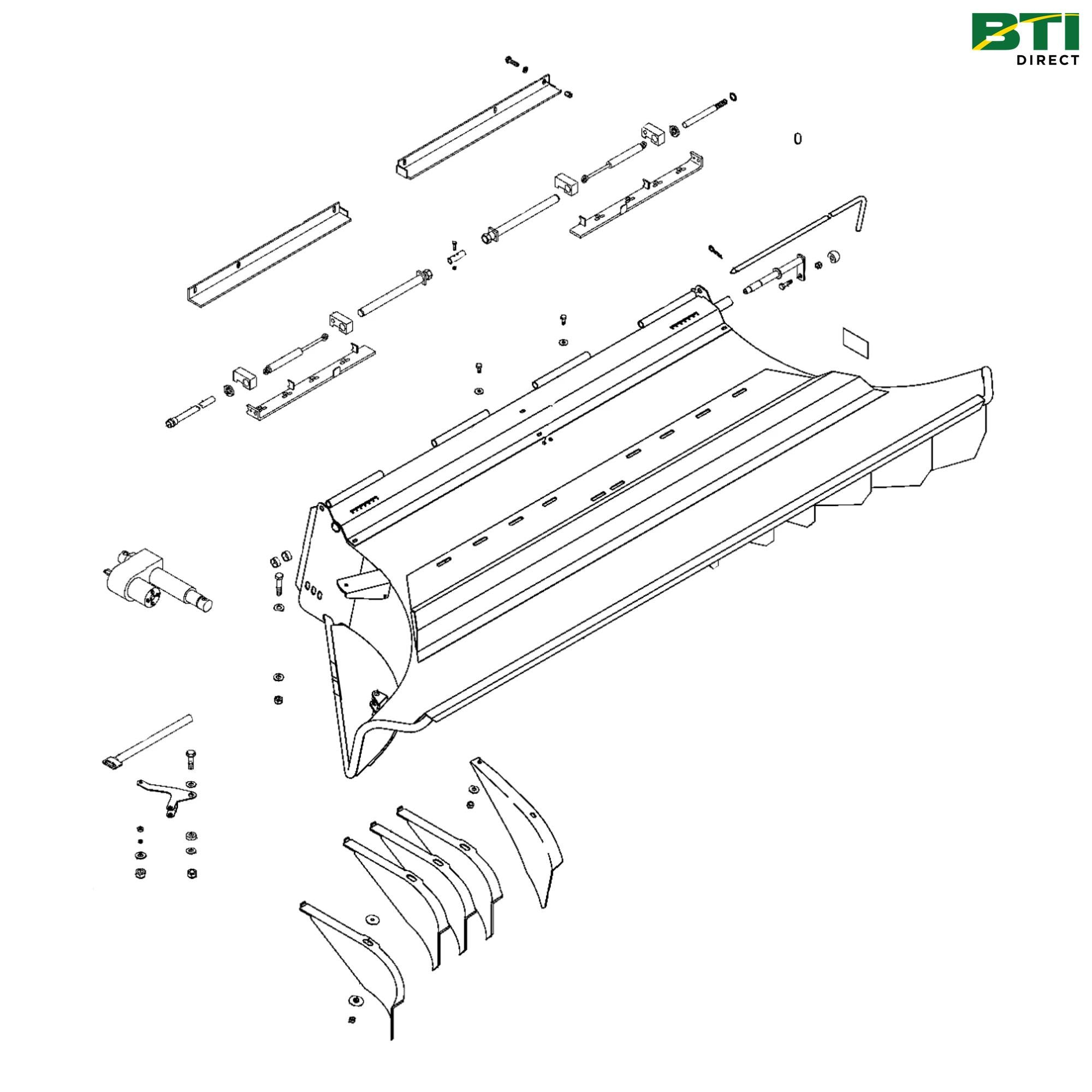 AH219840: Chopper Tailboard Deflector