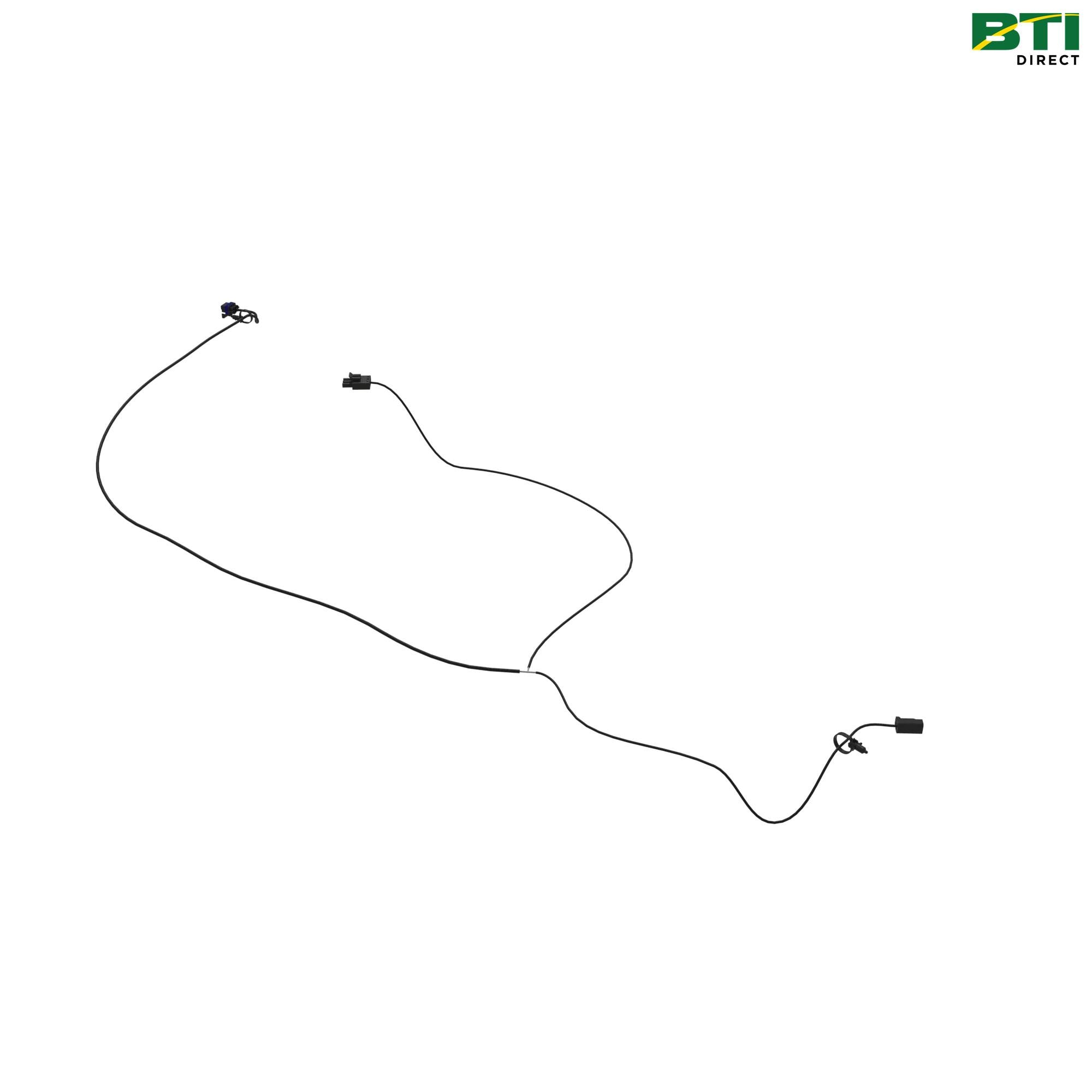 AH220185: Feederhouse Backshaft Speed Sensor Wiring Harness, Right Side