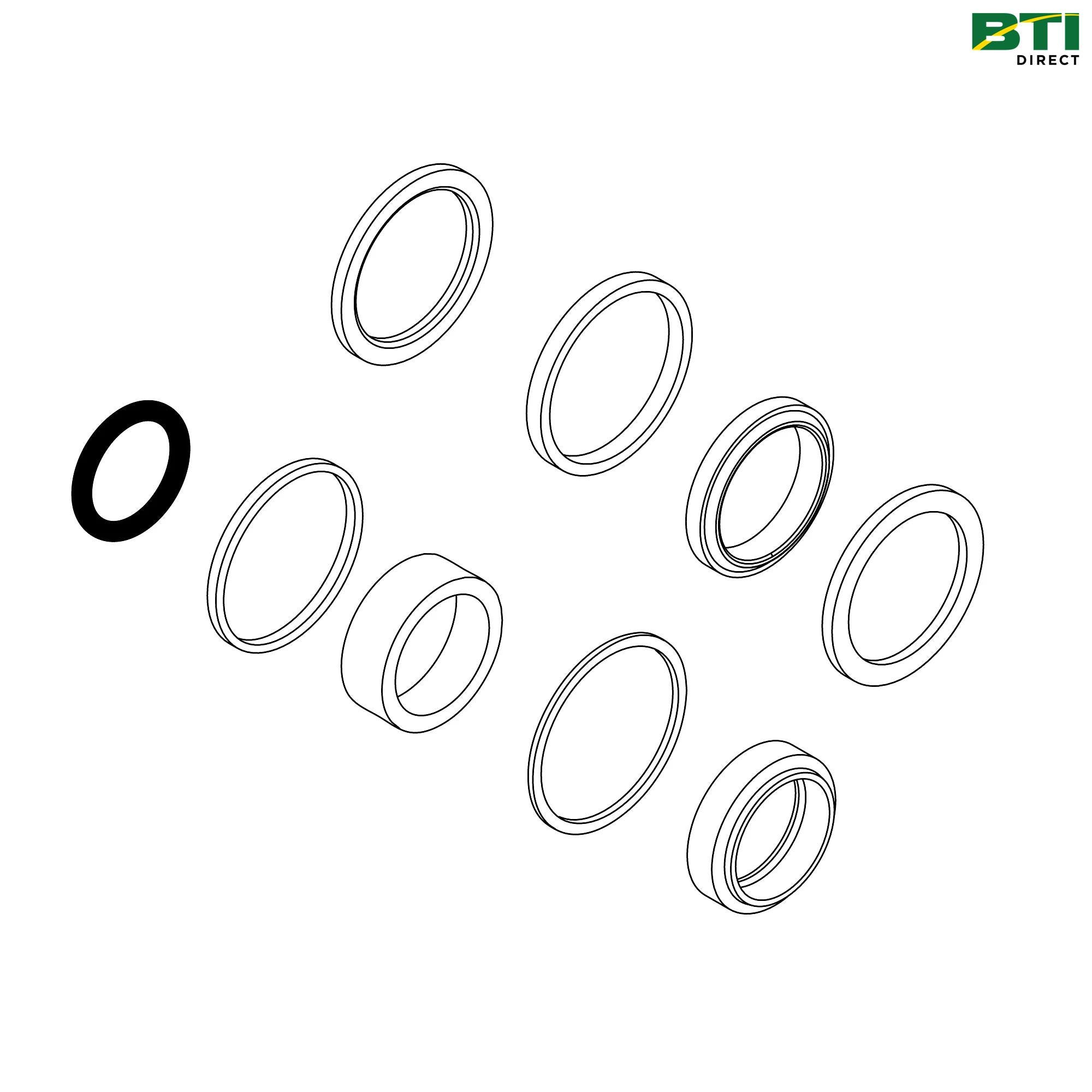 AHC16979: Hydraulic Cylinder Rod Seal Kit
