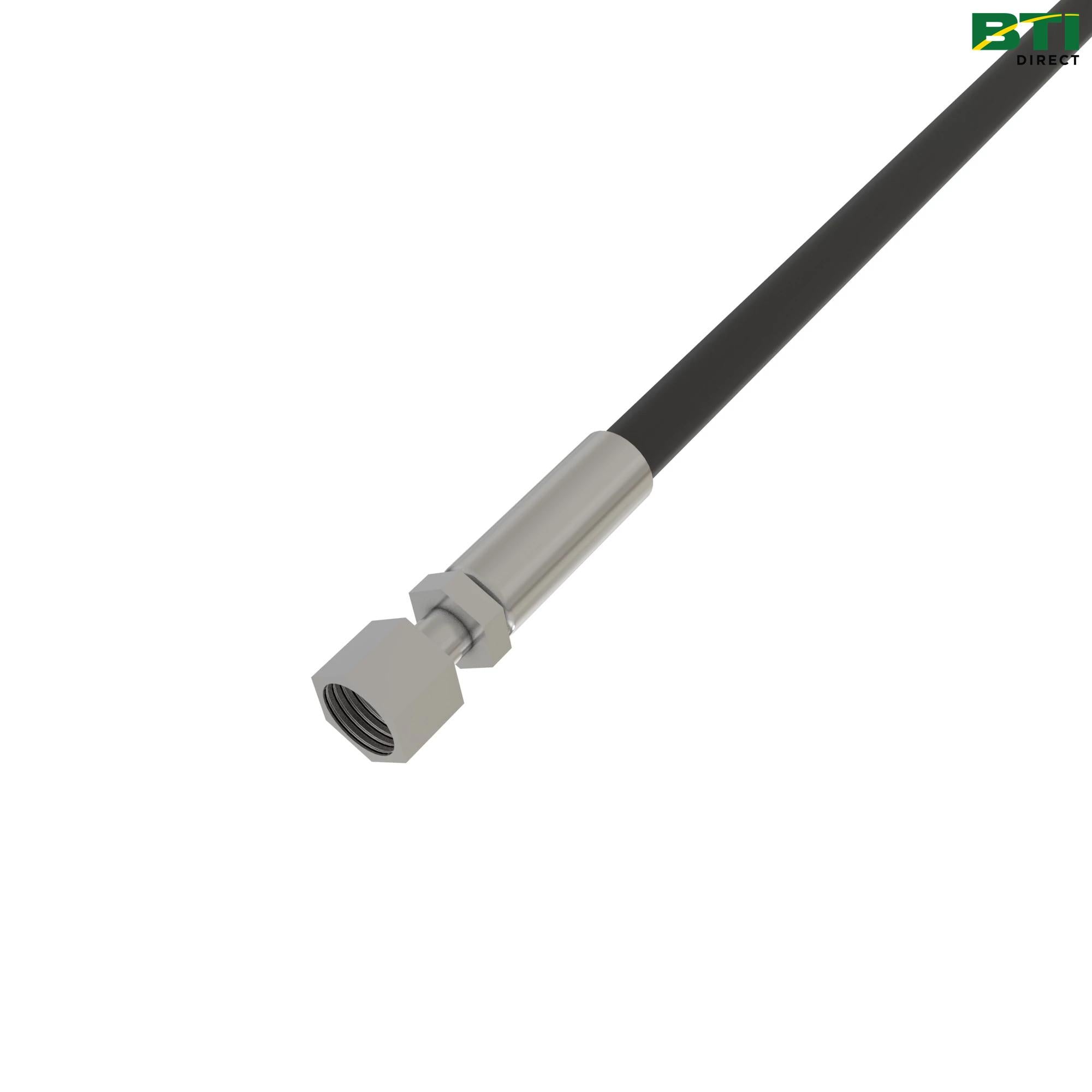 AKK24821: LH Tilt Cylinder Base End Hydraulic Hose