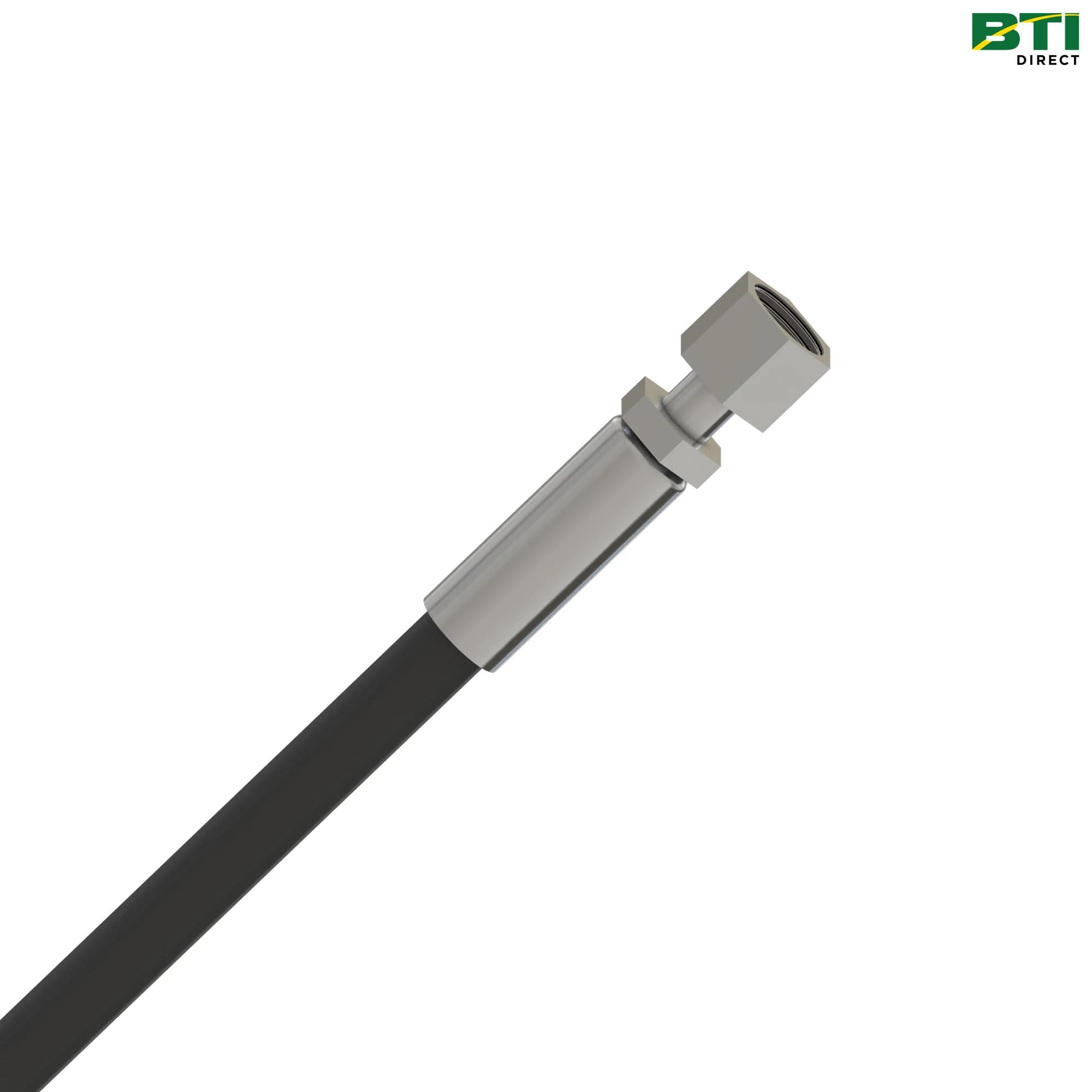 AKK24821: LH Tilt Cylinder Base End Hydraulic Hose