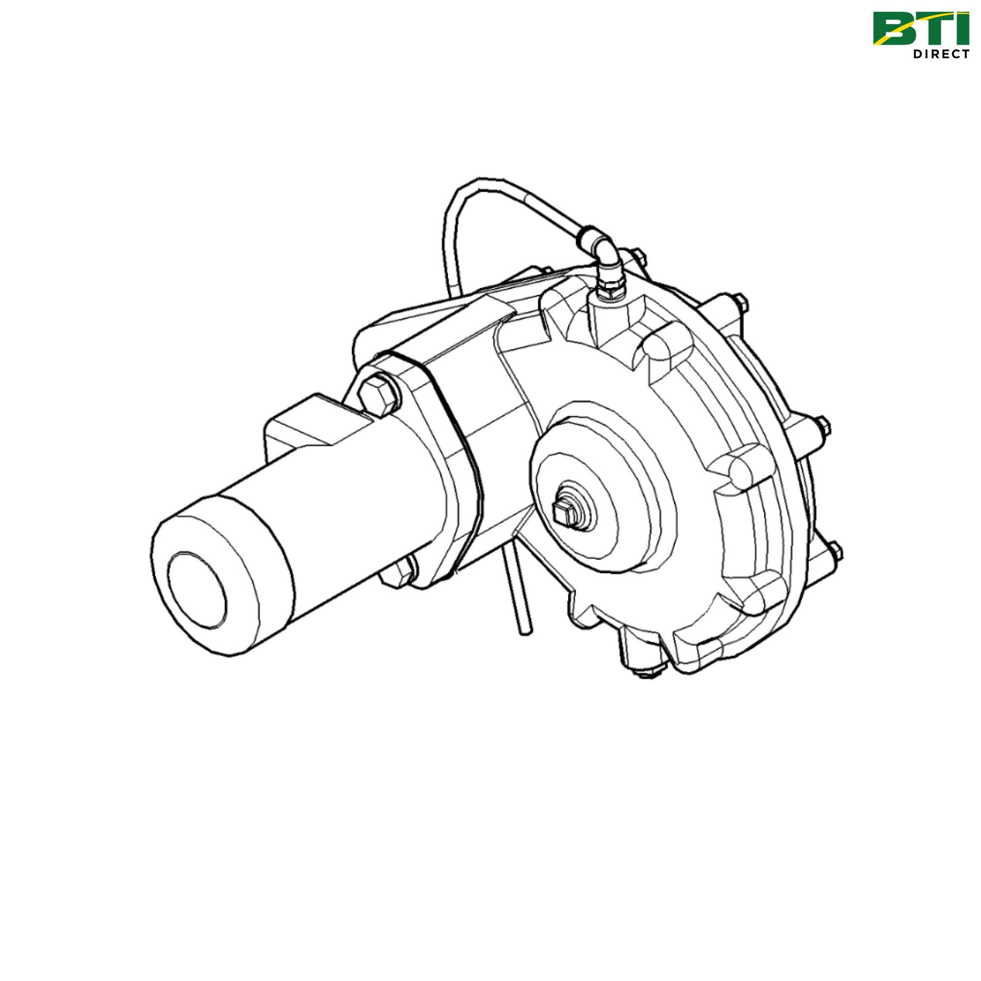AKK29033: Dry Spreader Gearcase Hydraulic Motor