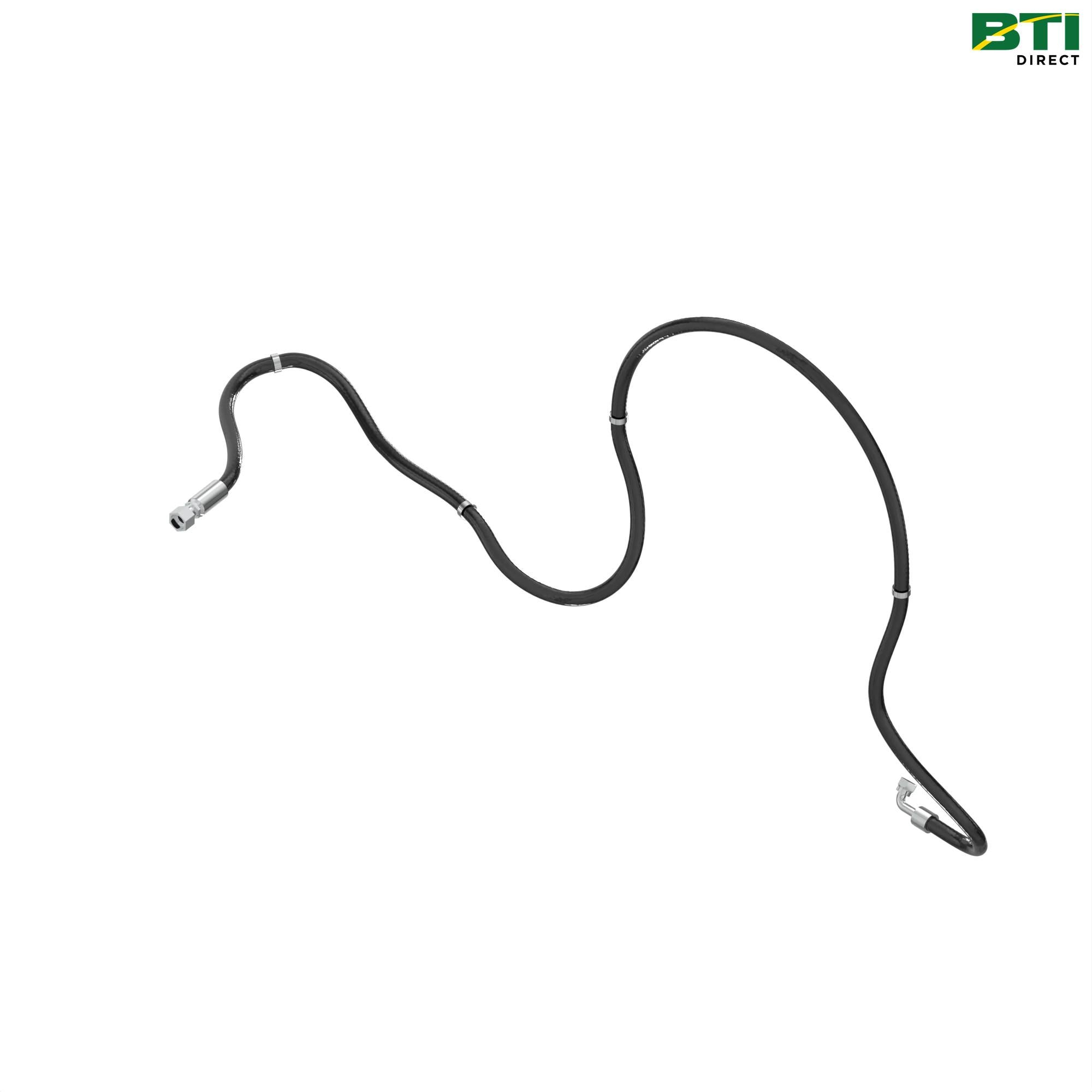 AKK34403: Wheel Motor Case Drain Front Hydraulic Hose
