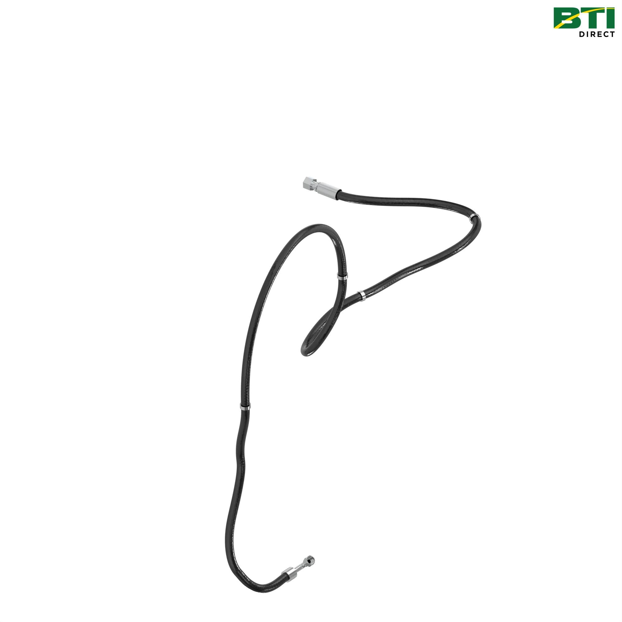 AKK34403: Wheel Motor Case Drain Front Hydraulic Hose