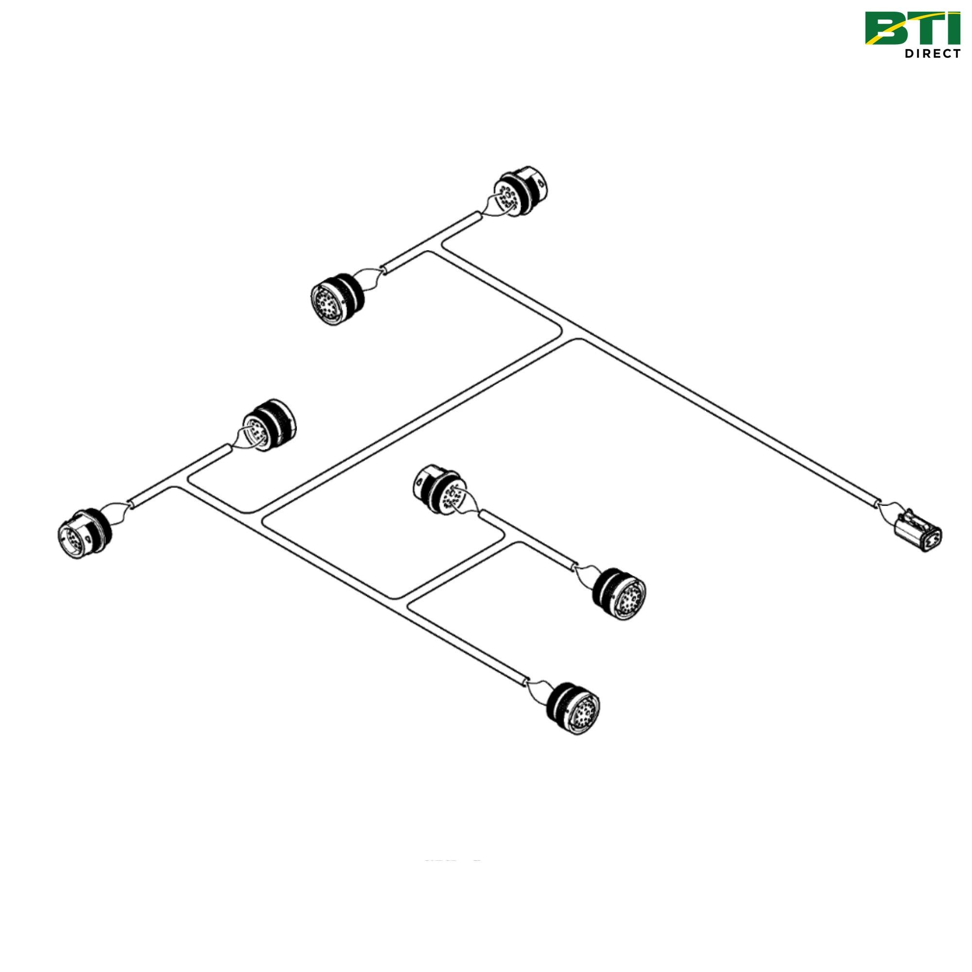 AKK43236: Rear Boom Jumper Wiring Harness