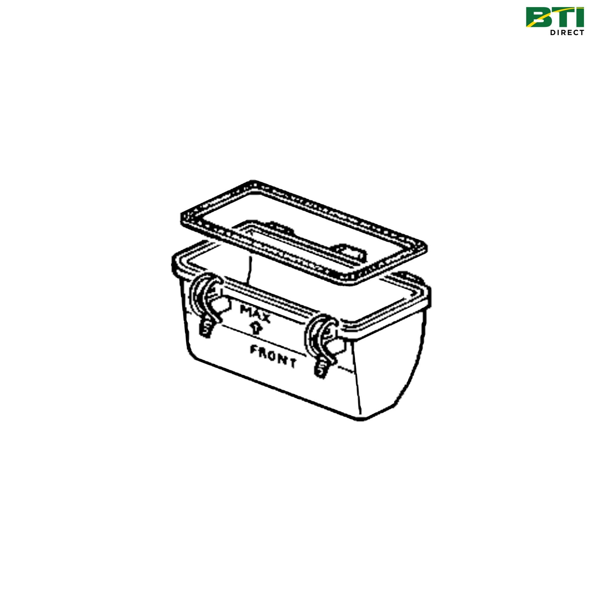 AL110230: Air Cleaner Dust Bowl