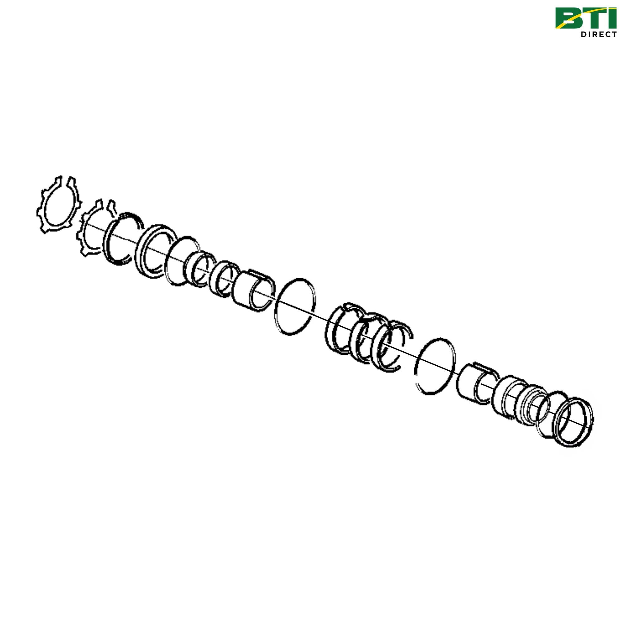 AL150908: Hydraulic Cylinder Steering Gasket Kit