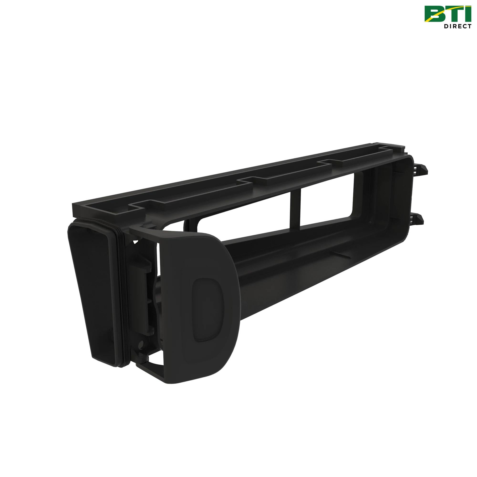 AL158542: Filter Box Housing, Right Side, Black