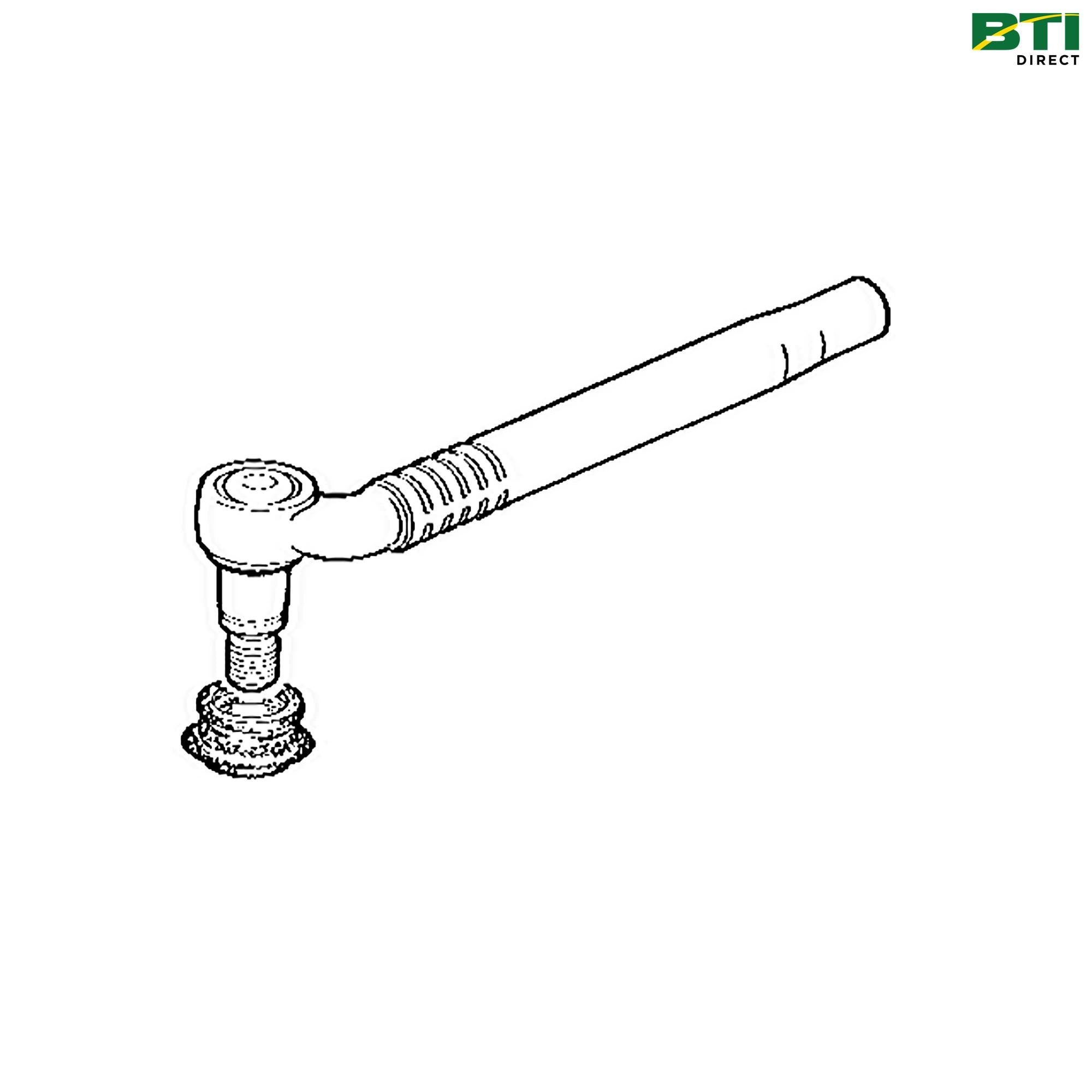 AL168705: Left Side Front Axle Drive Tie Rod Ball Joint