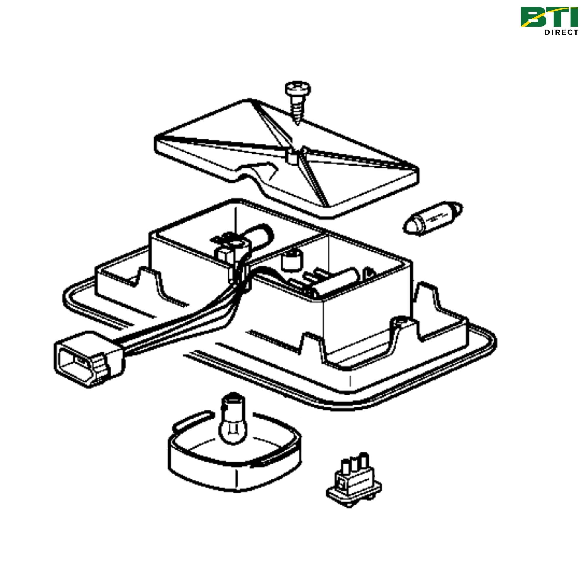 AL170726: Dome Lamp Assembly