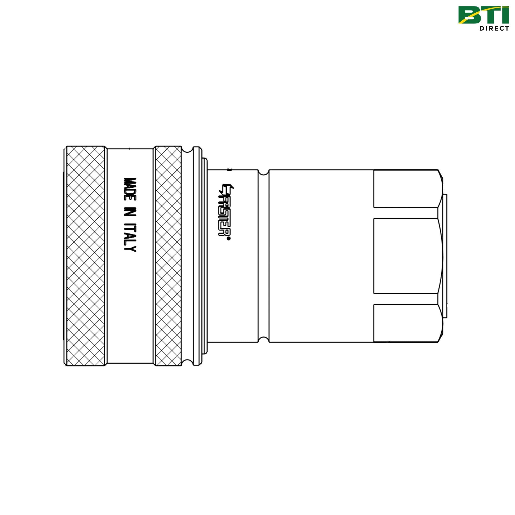AL174797: Hydraulic Quick Coupler Socket