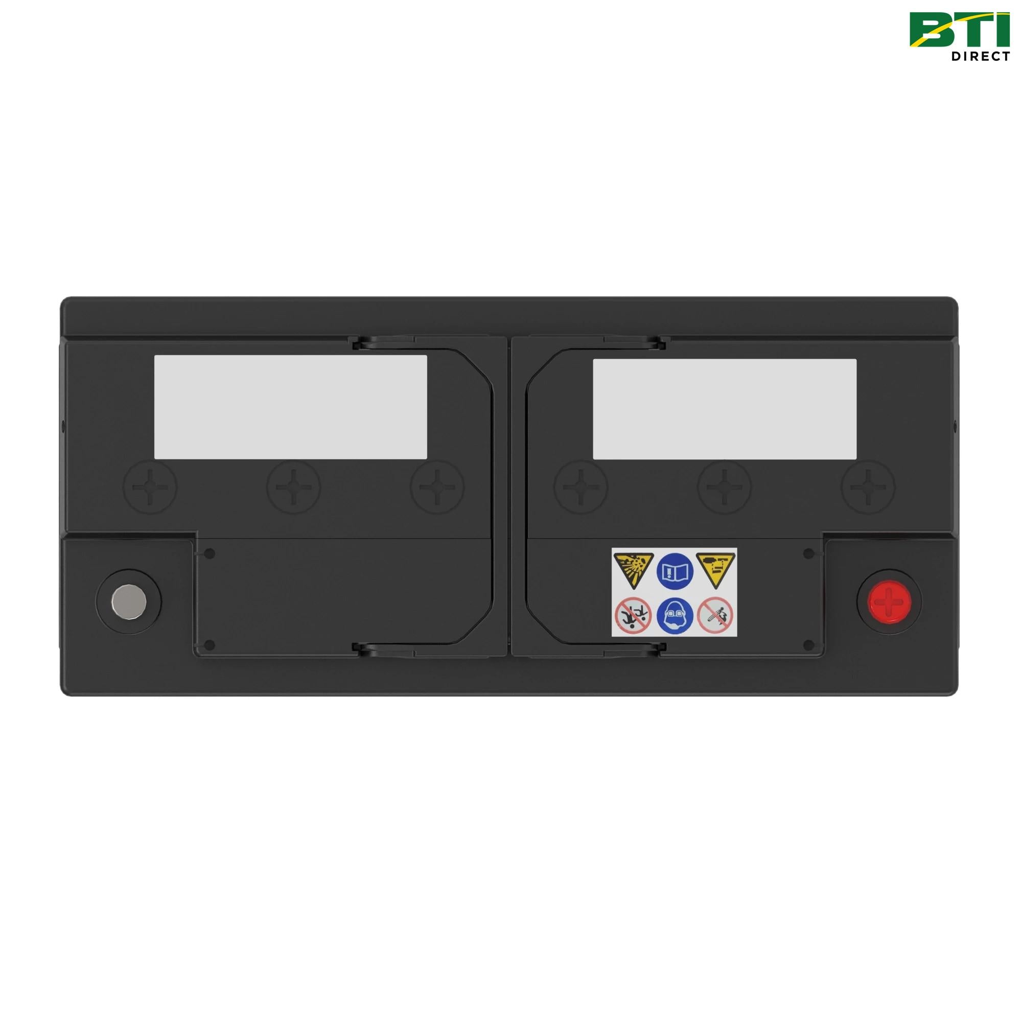 AL175868: 12 Volt Battery, Wet Charged, 110 Ah, 850 CCA, H9/LN6 BCI