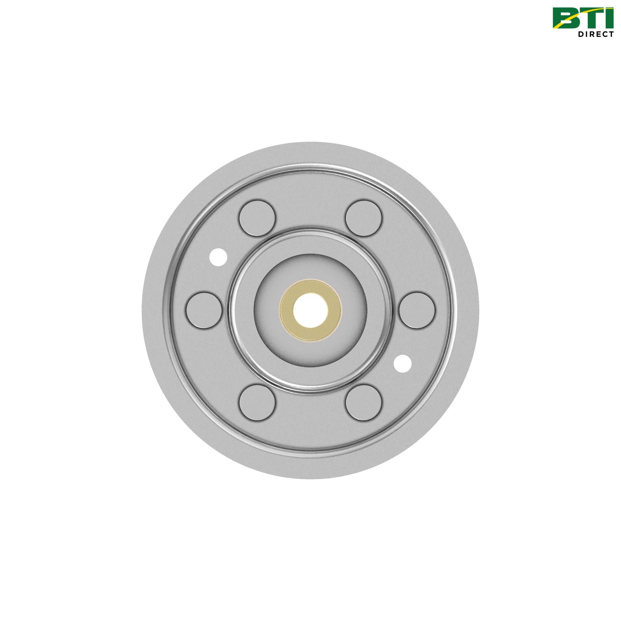 AM103018: Welded Flat Idler Pulley with Bearing
