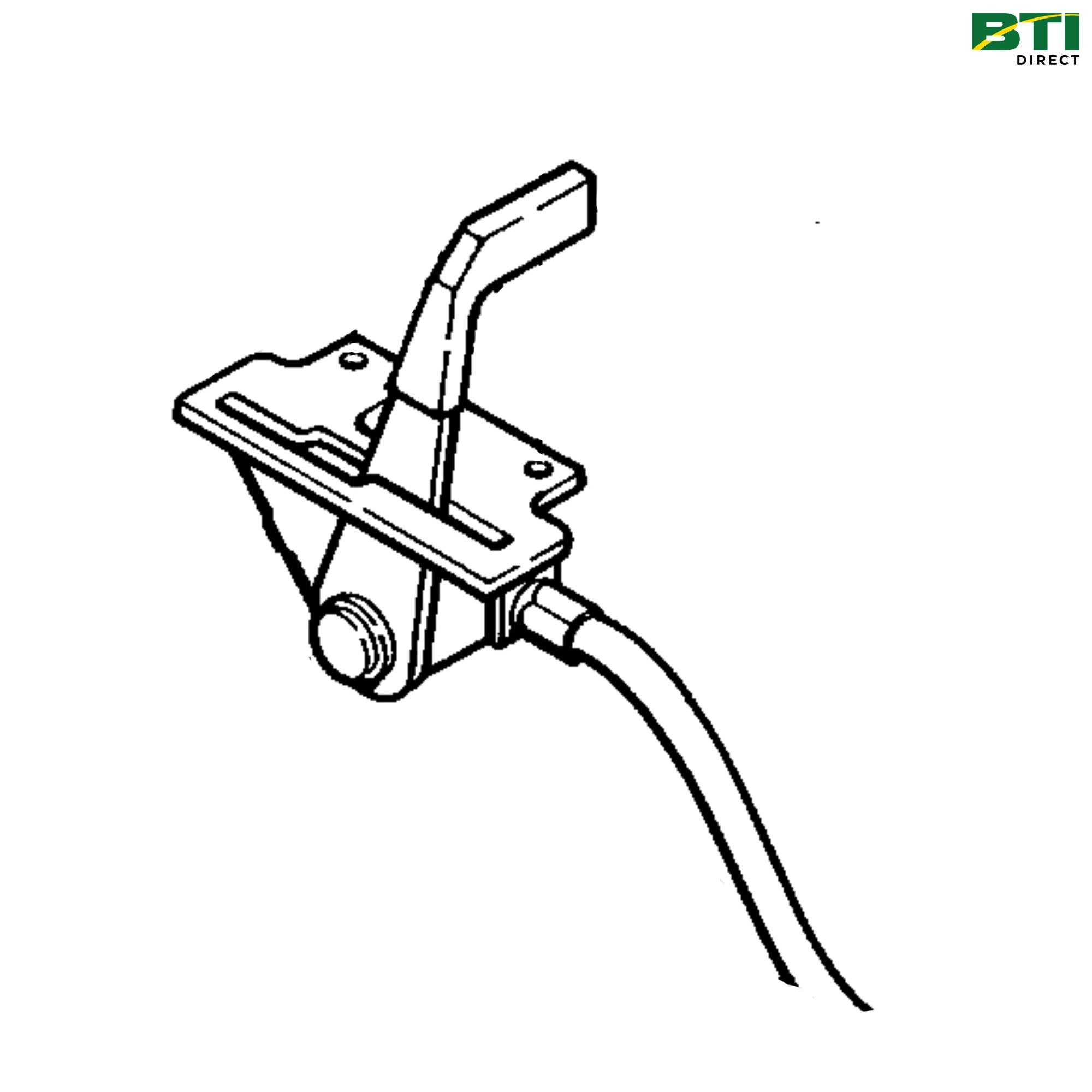 AM105286: Throttle Control Push Pull Cable