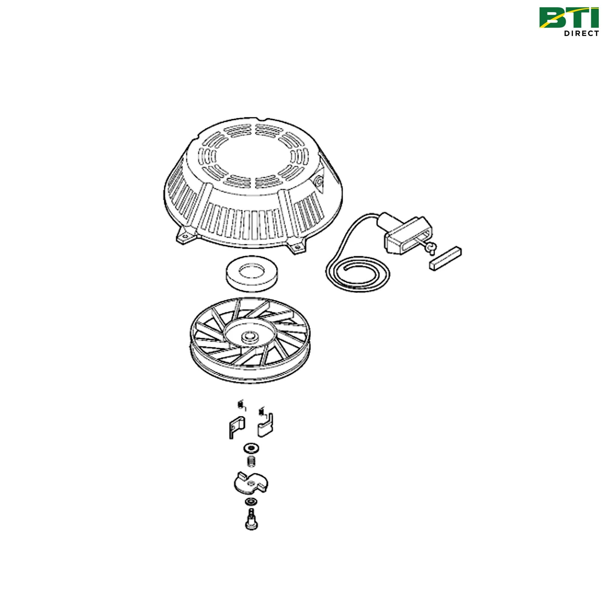 AM124452: Recoil Starter Motor