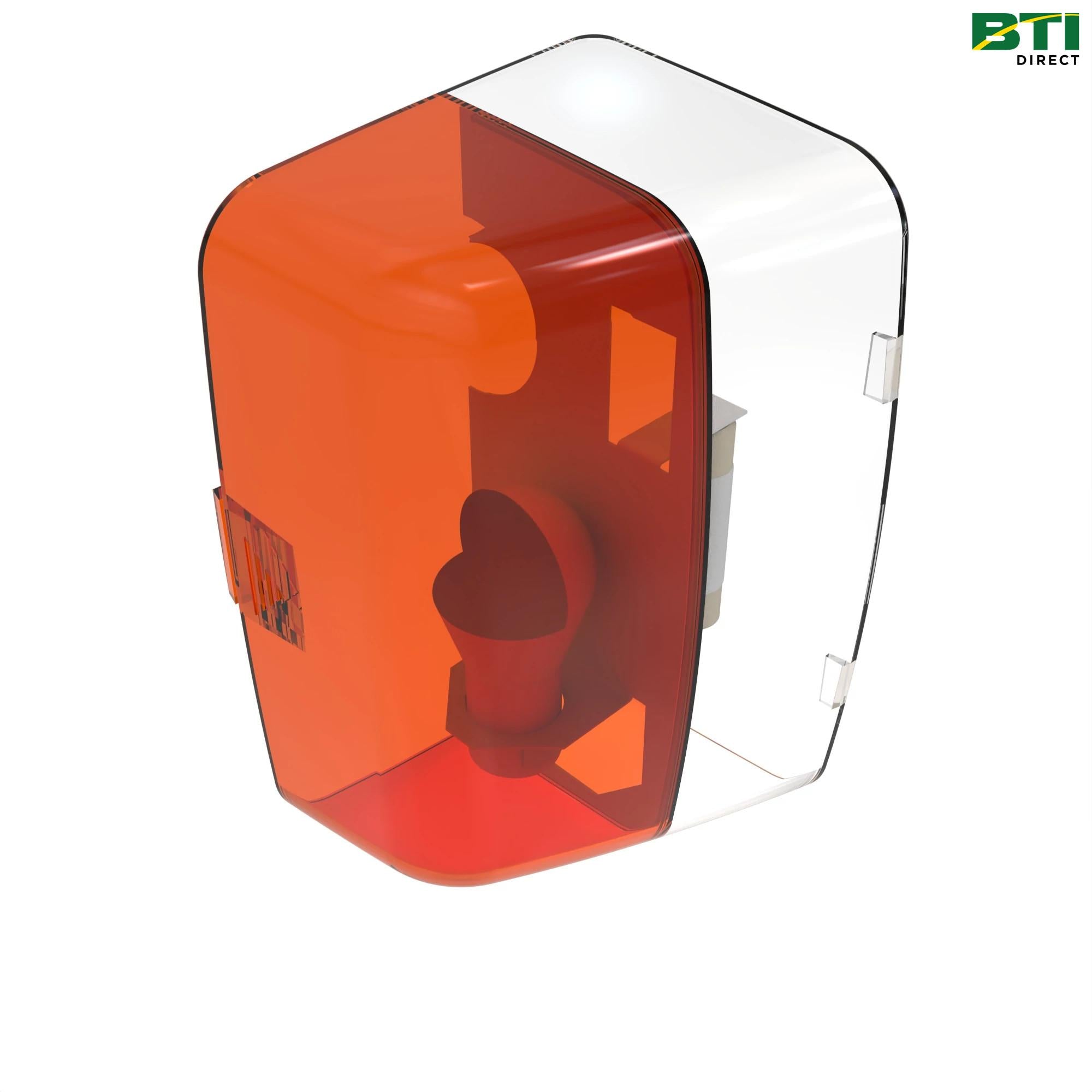 AM134441: Warning Light and Rear View Mirror