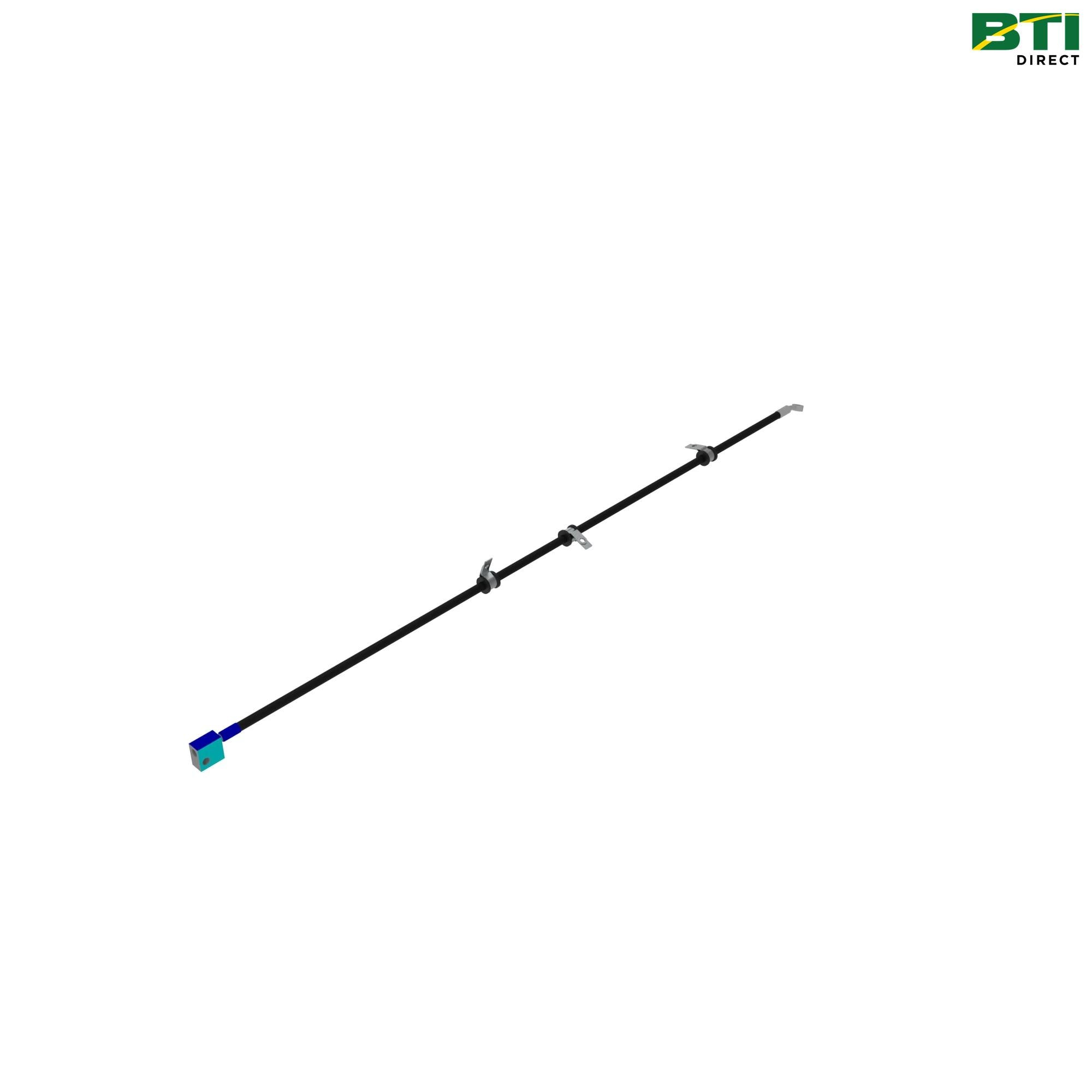 AM140198: Front Flexible Brake Line, Right Side