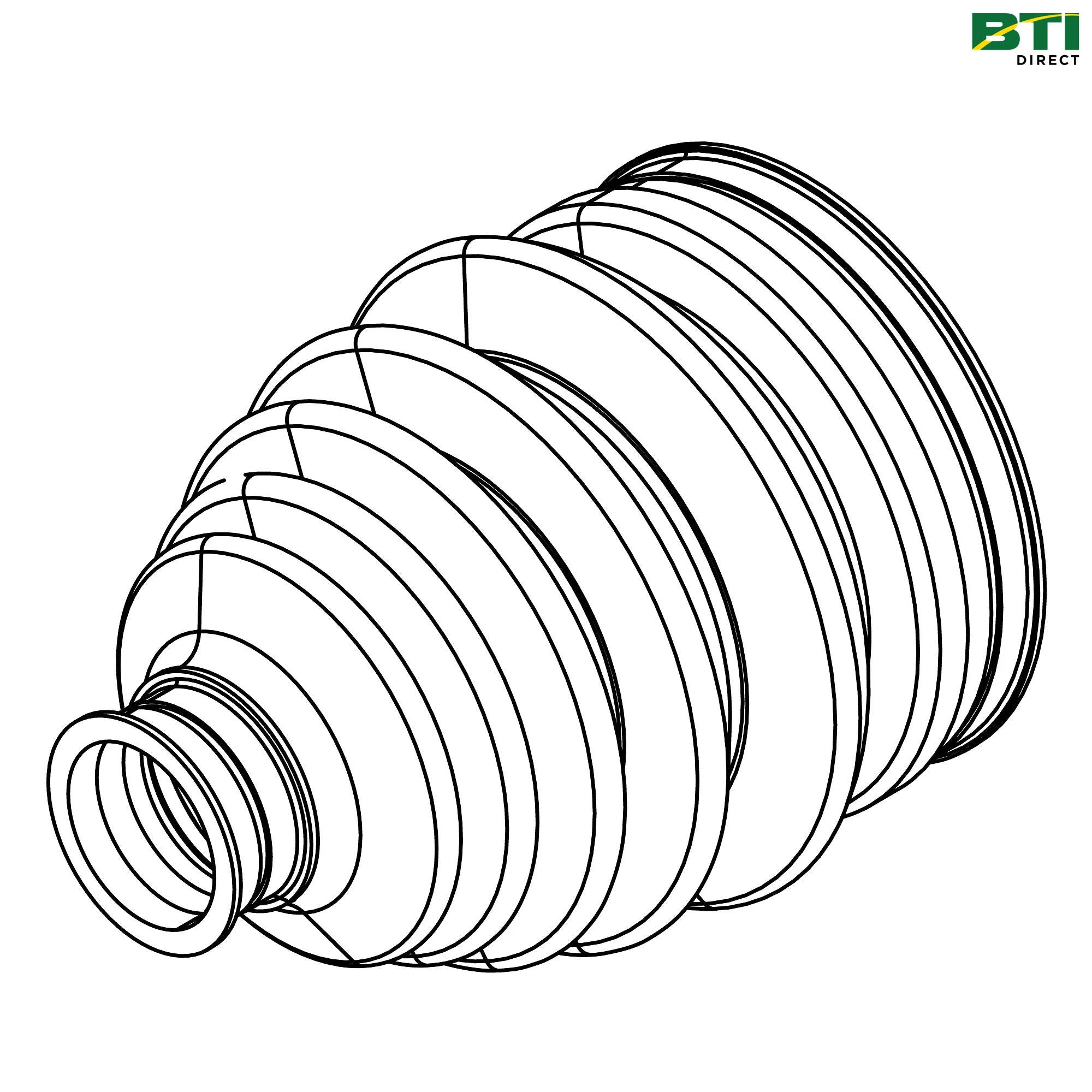 AM141486: Front Axle Shaft Boot