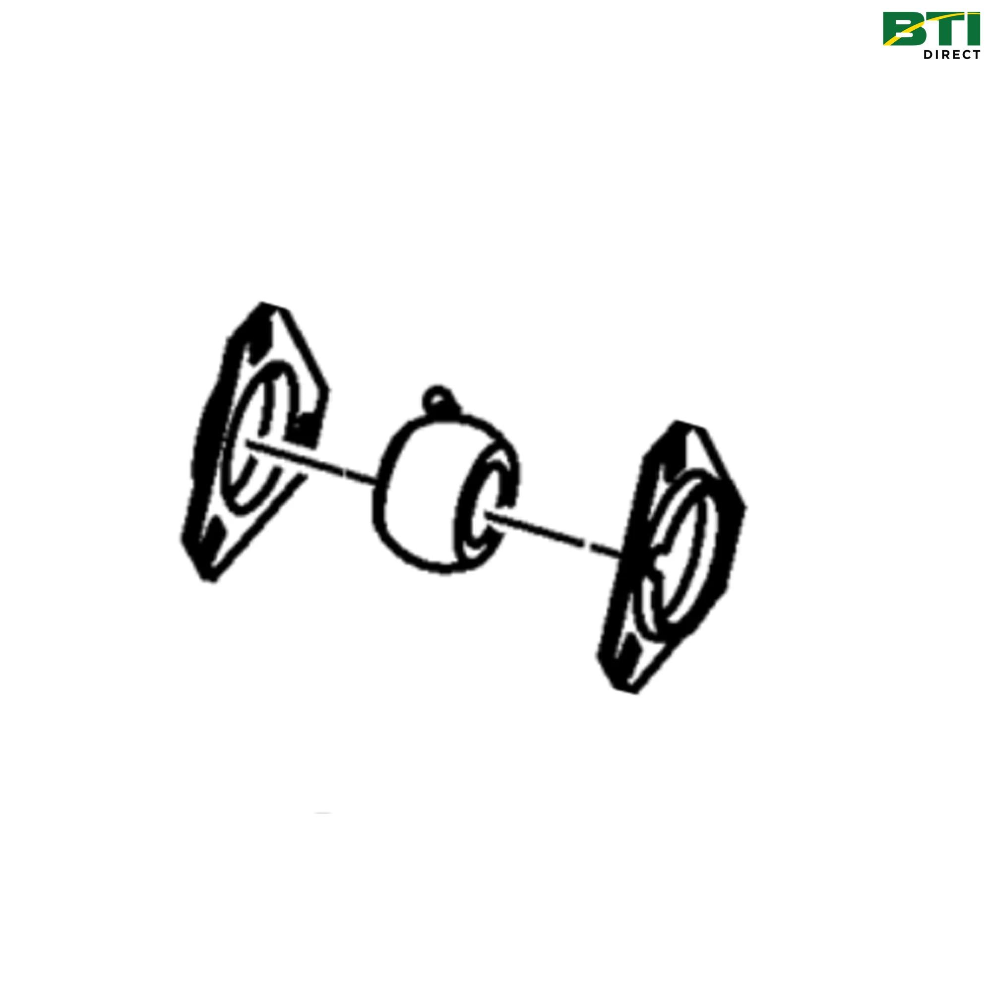 AM142389: Rotary Broom Bearing Assembly