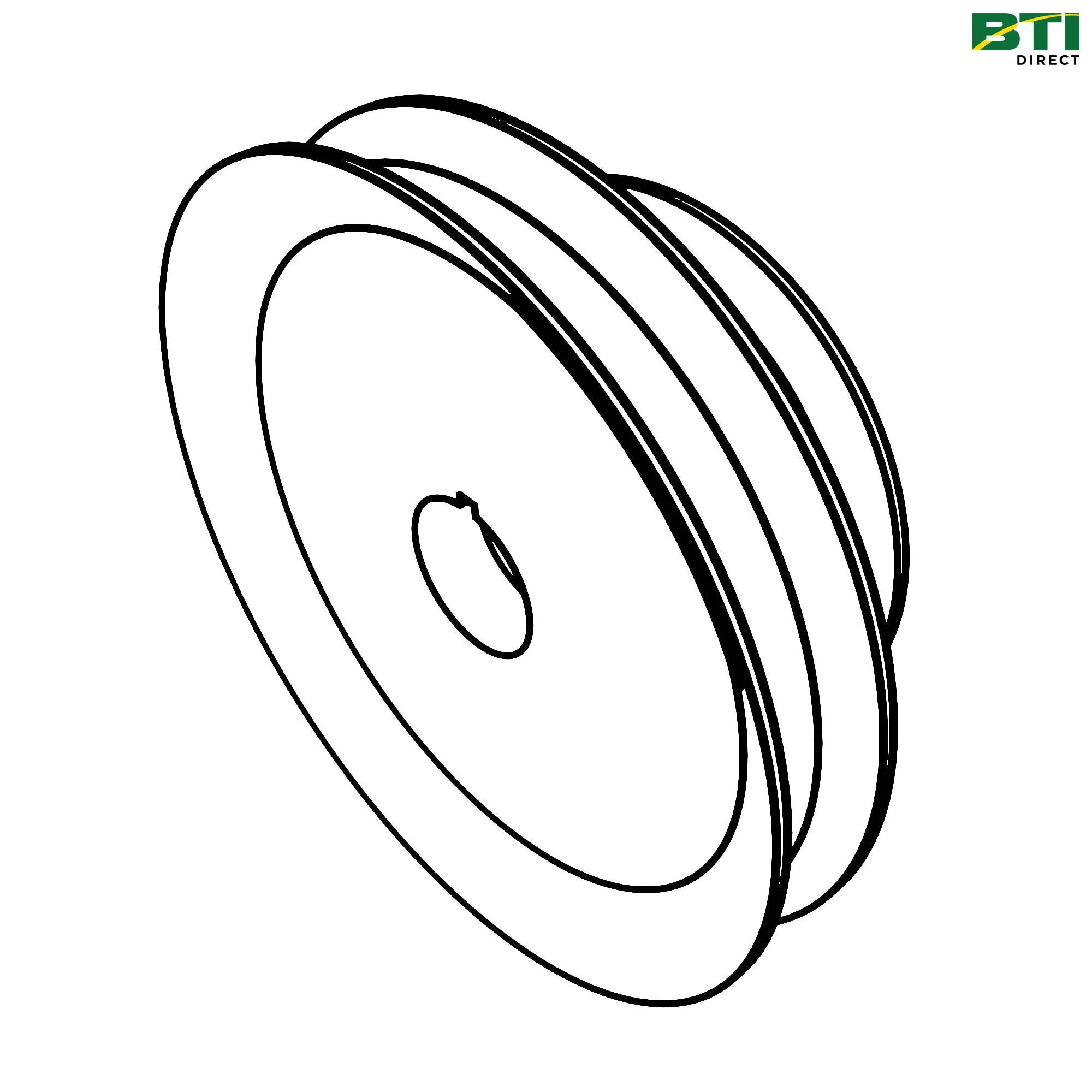 AM33097: Mower Deck Drive Pulley
