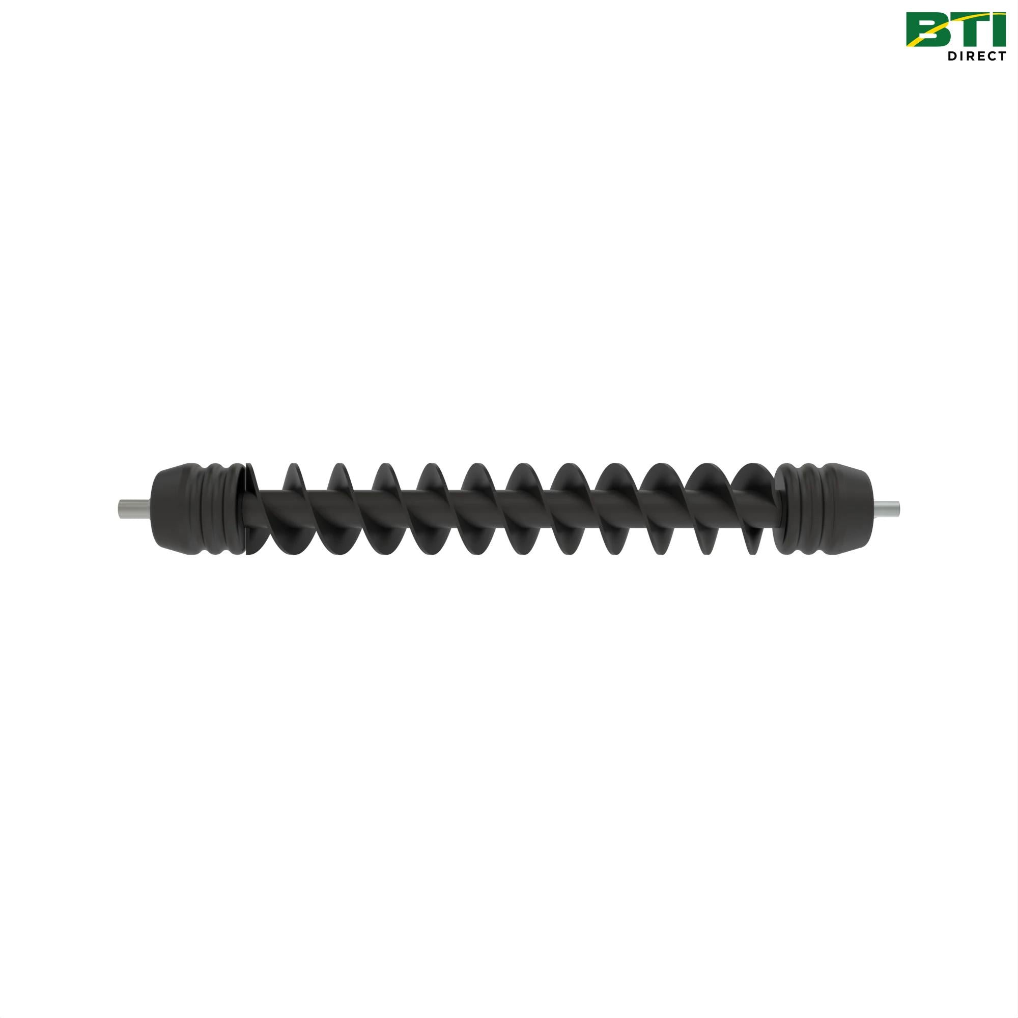 AMT1286: Spiral Roller with Grooved End Caps, 3 inch
