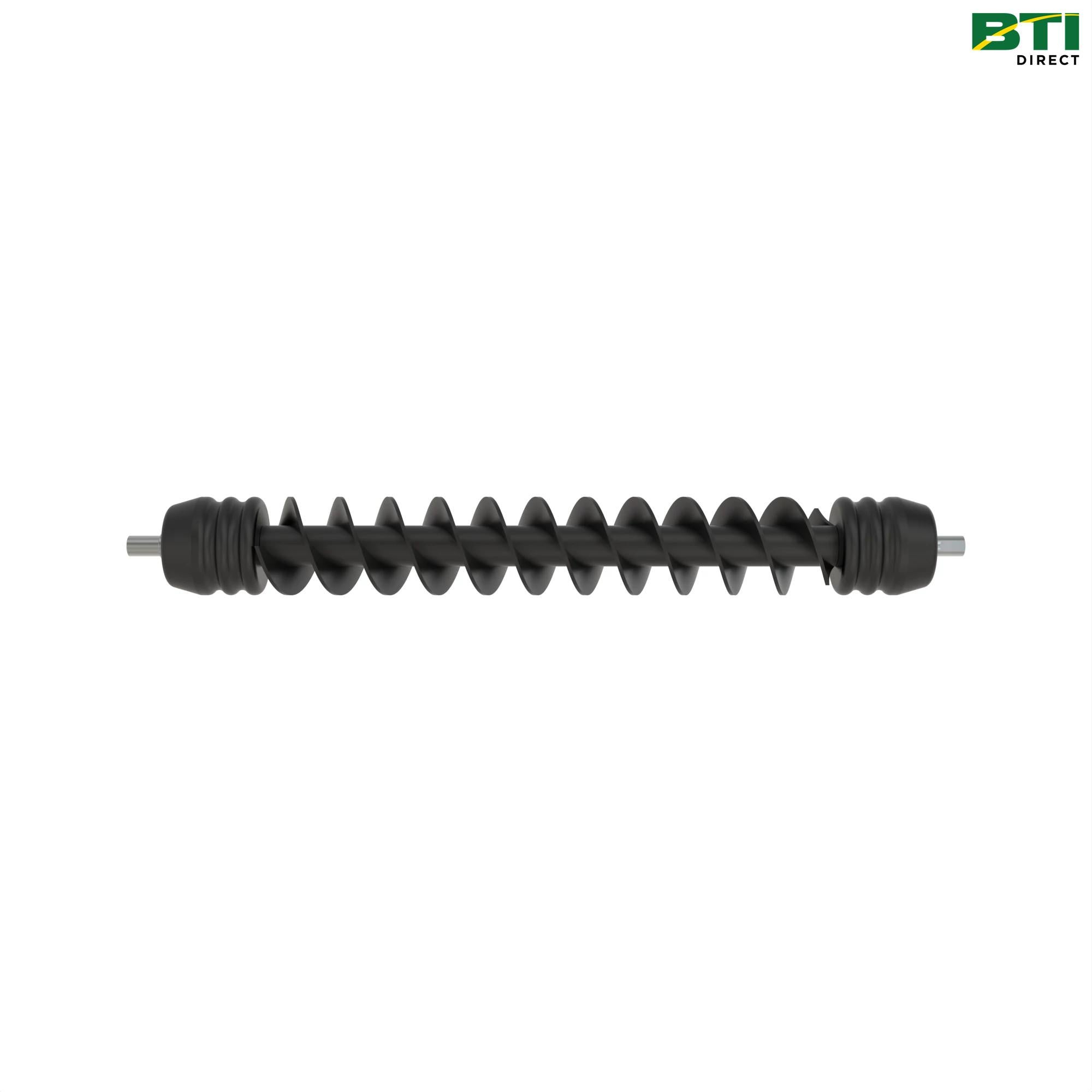 AMT1286: Spiral Roller with Grooved End Caps, 3 inch
