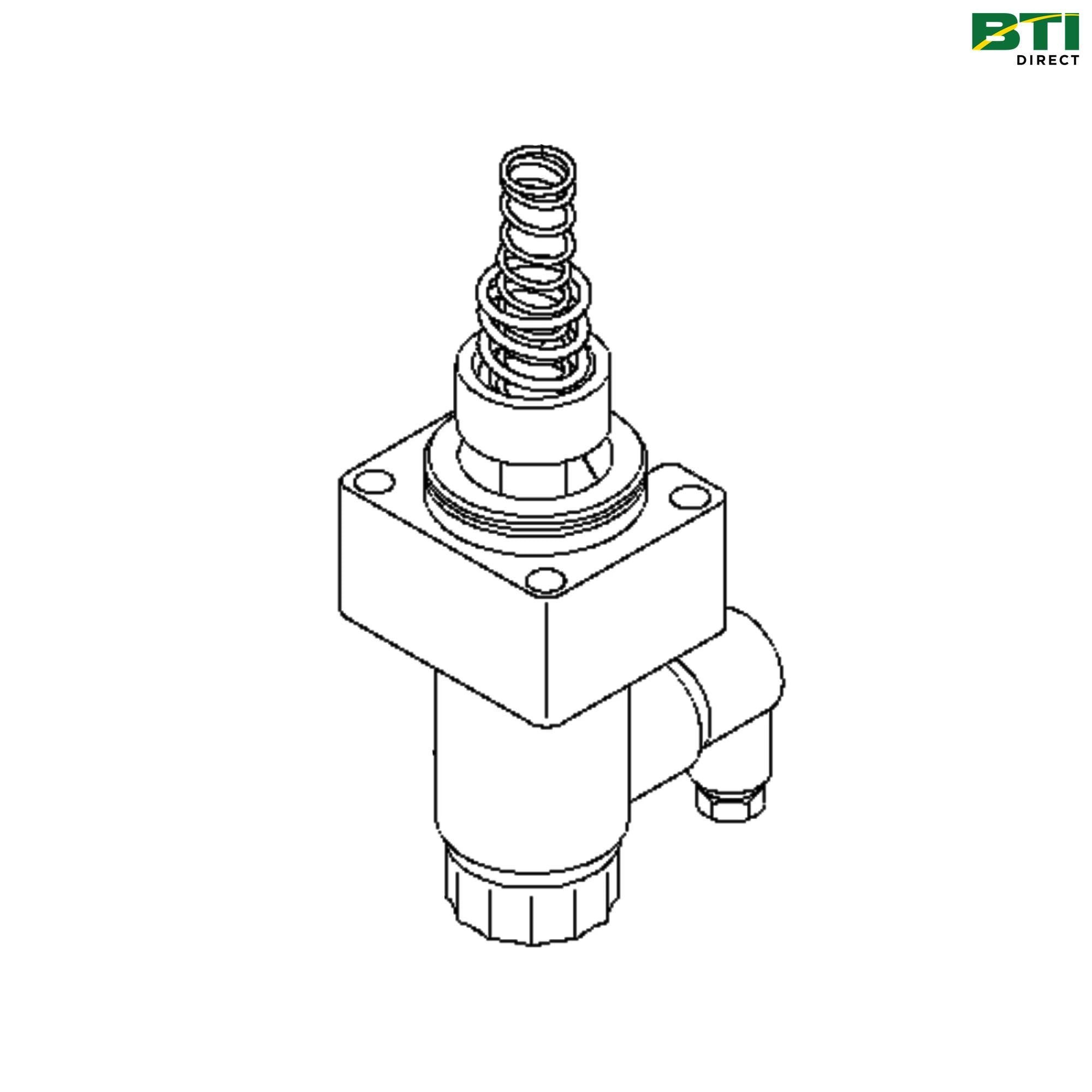 AN209190: Wheel Mount Nut and O-Ring Cap Kit